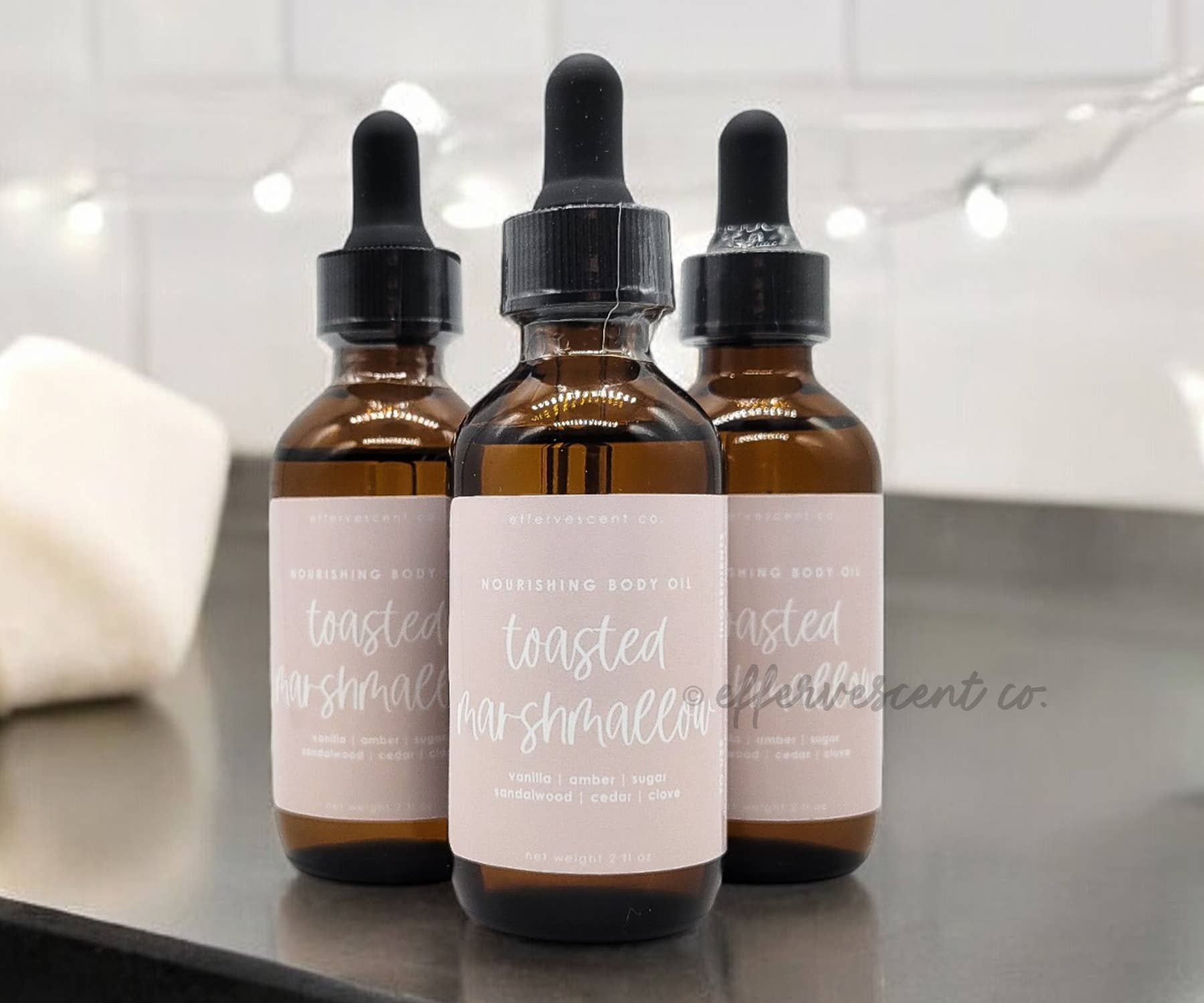 Toasted Marshmallow | Nourishing Body Oil: 2oz - Decor Addict, LLC
