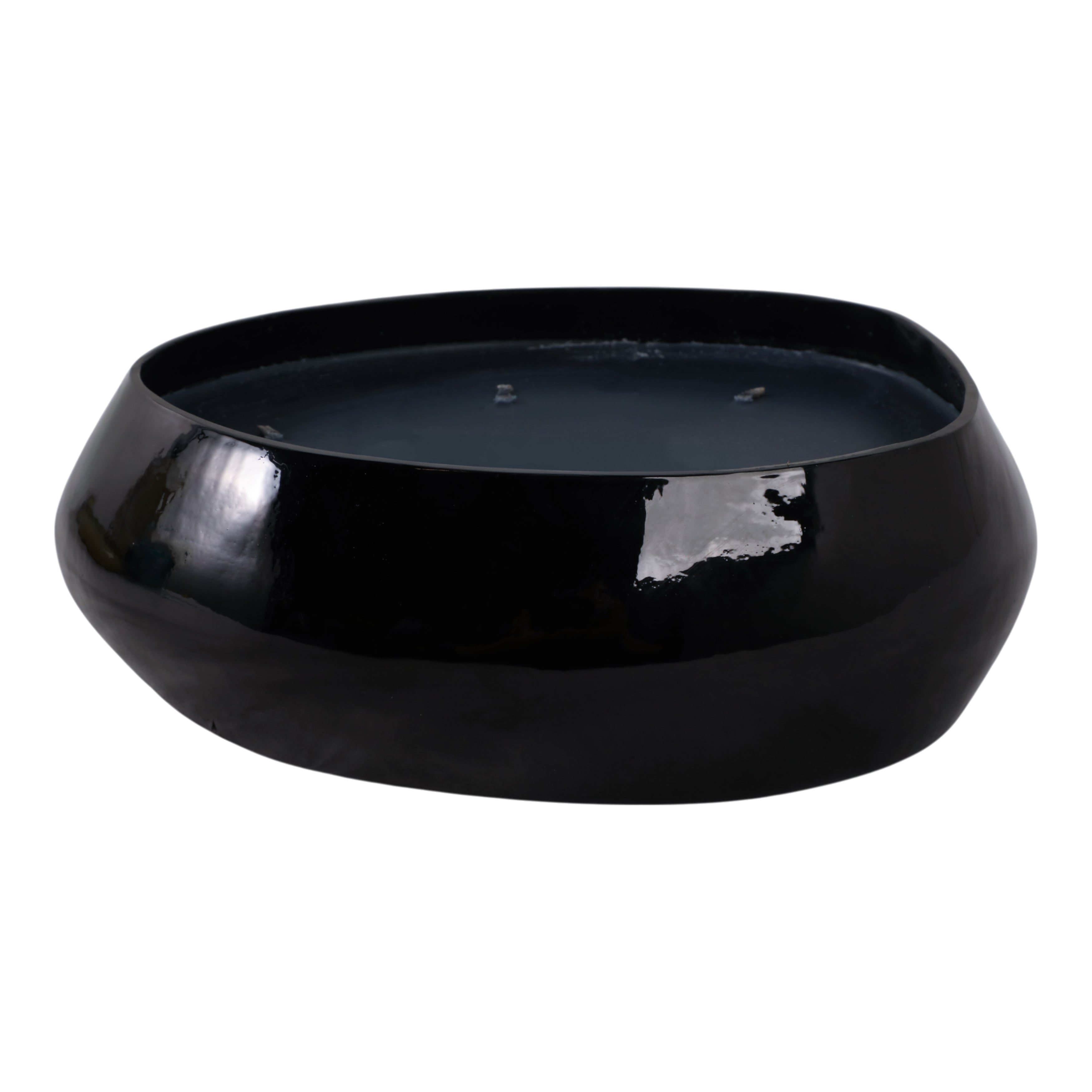 10x3" 61 Oz Red Currant & Oak Scented Candle, Blac - Decor Addict, LLC