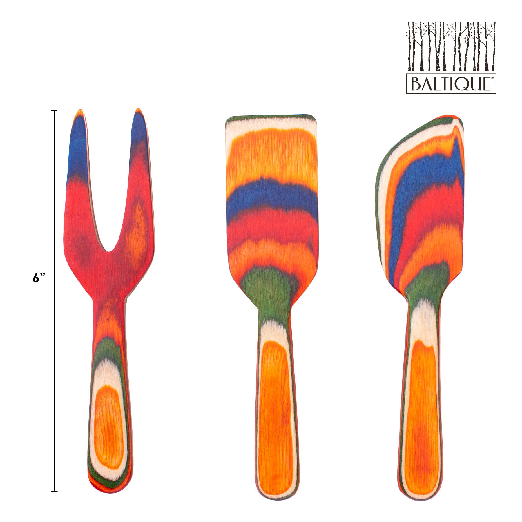Baltique® Marrakesh Collection 3-Piece Cheese Tool Set - Decor Addict, LLC