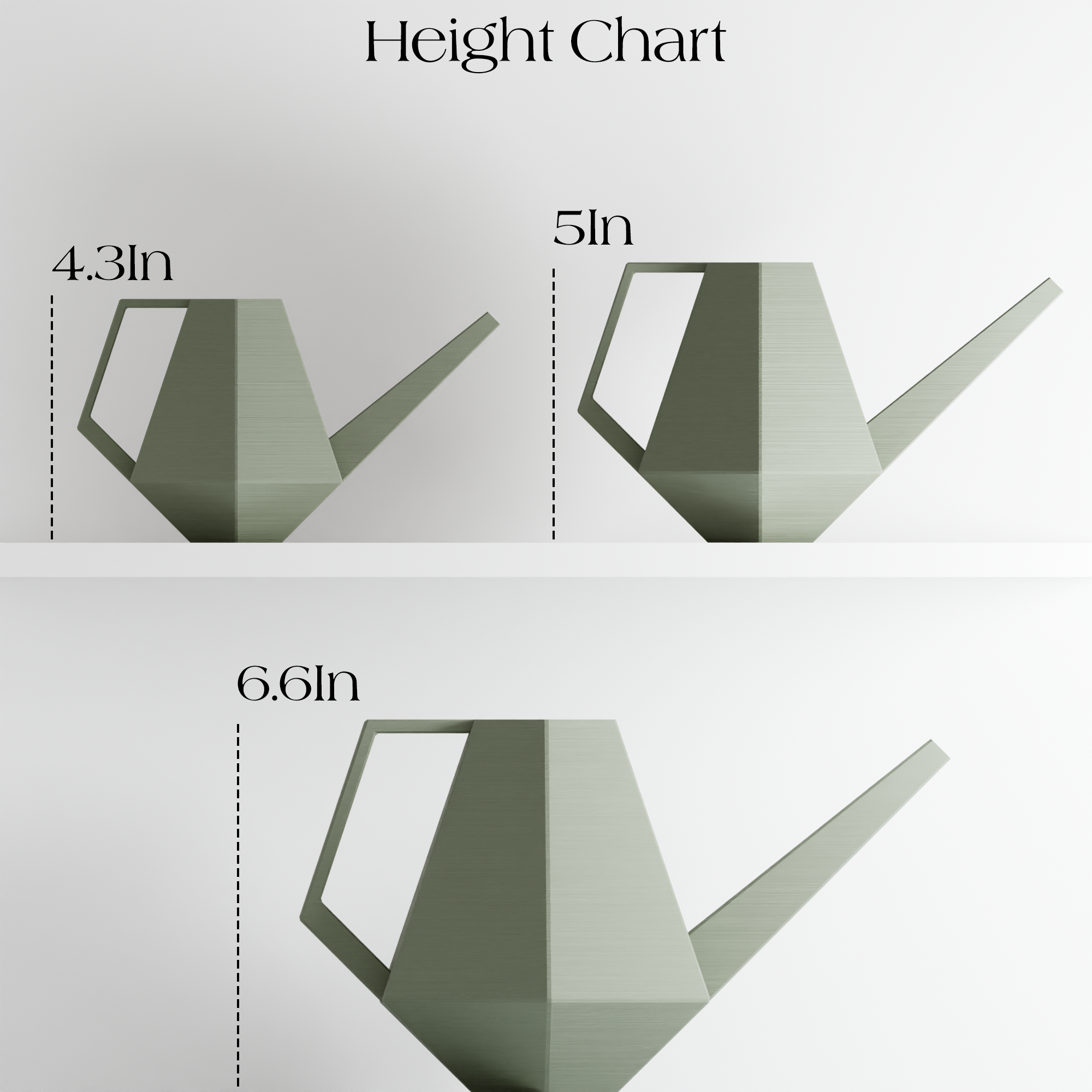 ZENFLOW Watering Can: Muted Blue / Large - Decor Addict, LLC