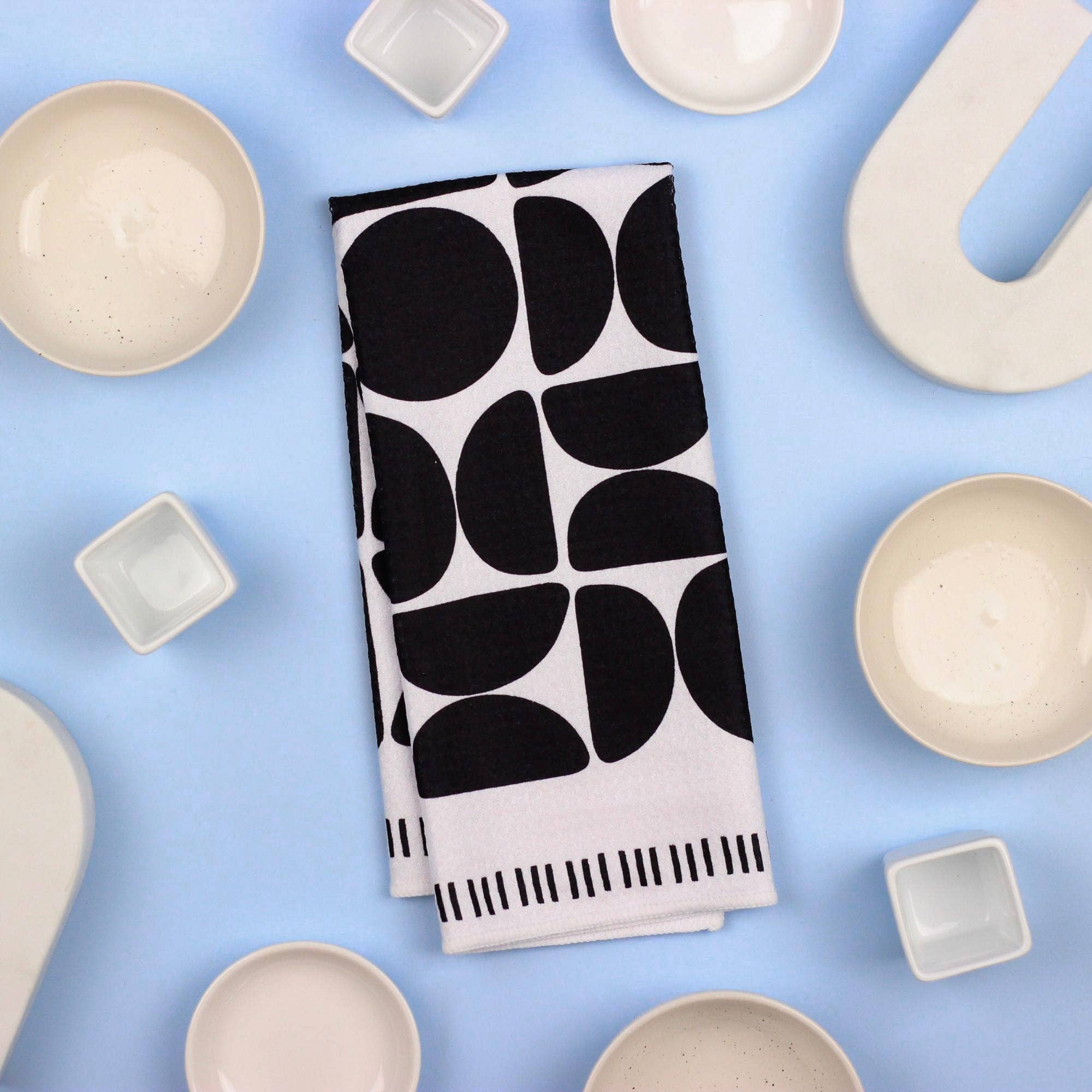 Mono Geo Dish Towel - 16''x24'' - Decor Addict, LLC