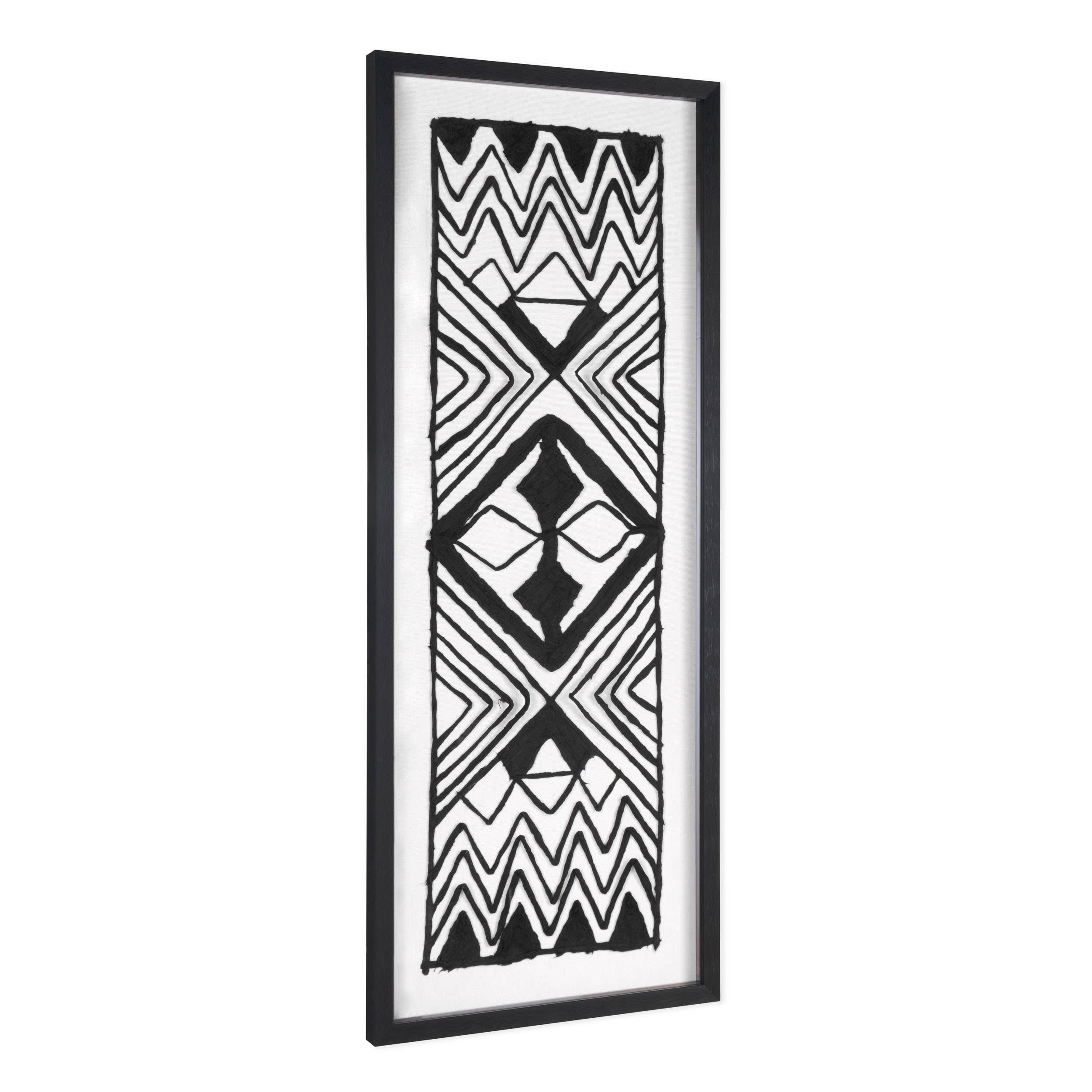 Textured Tribal Shadow Box - Decor Addict, LLC