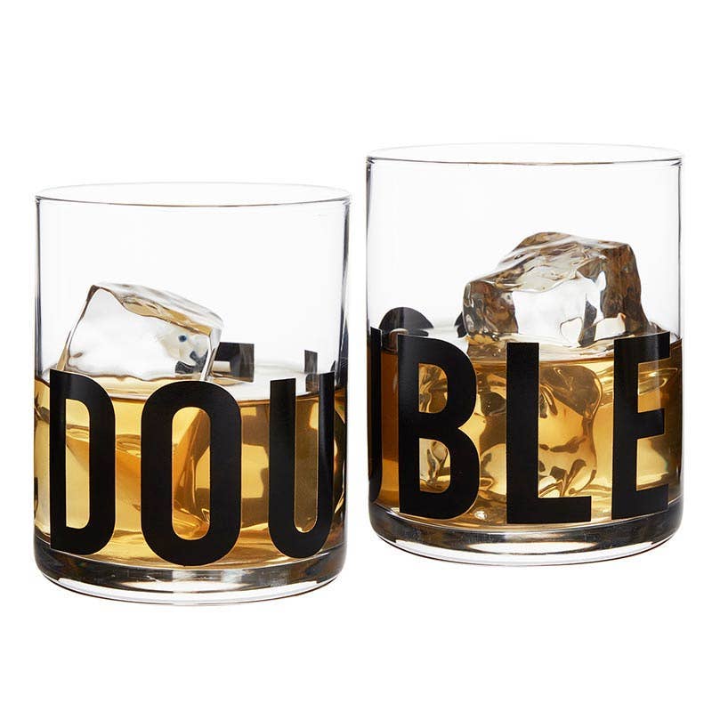 12 oz - DOF Glass - Double - Decor Addict, LLC