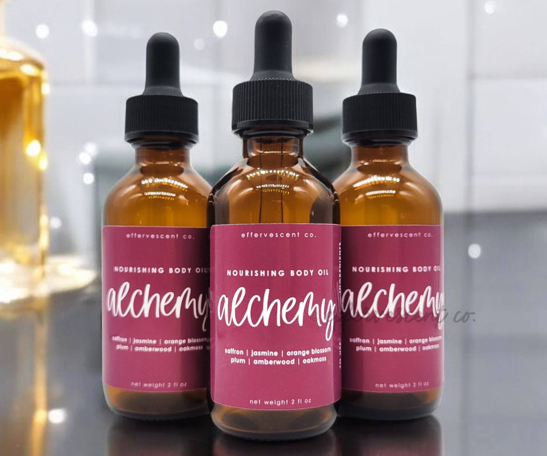 Alchemy (Baccarat Rouge 540) | Nourishing Body Oil: 2oz - Decor Addict, LLC