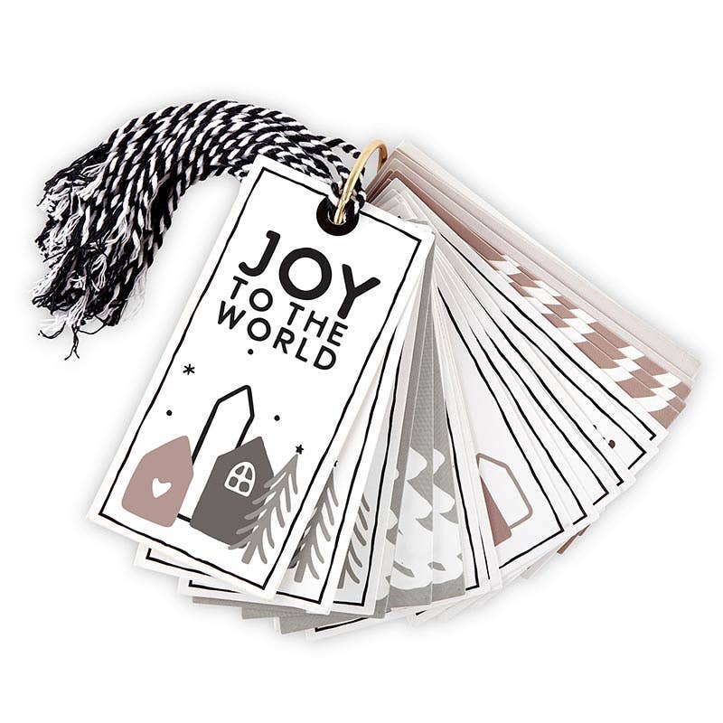 Gift Tag Book - Christmas Village - Decor Addict, LLC