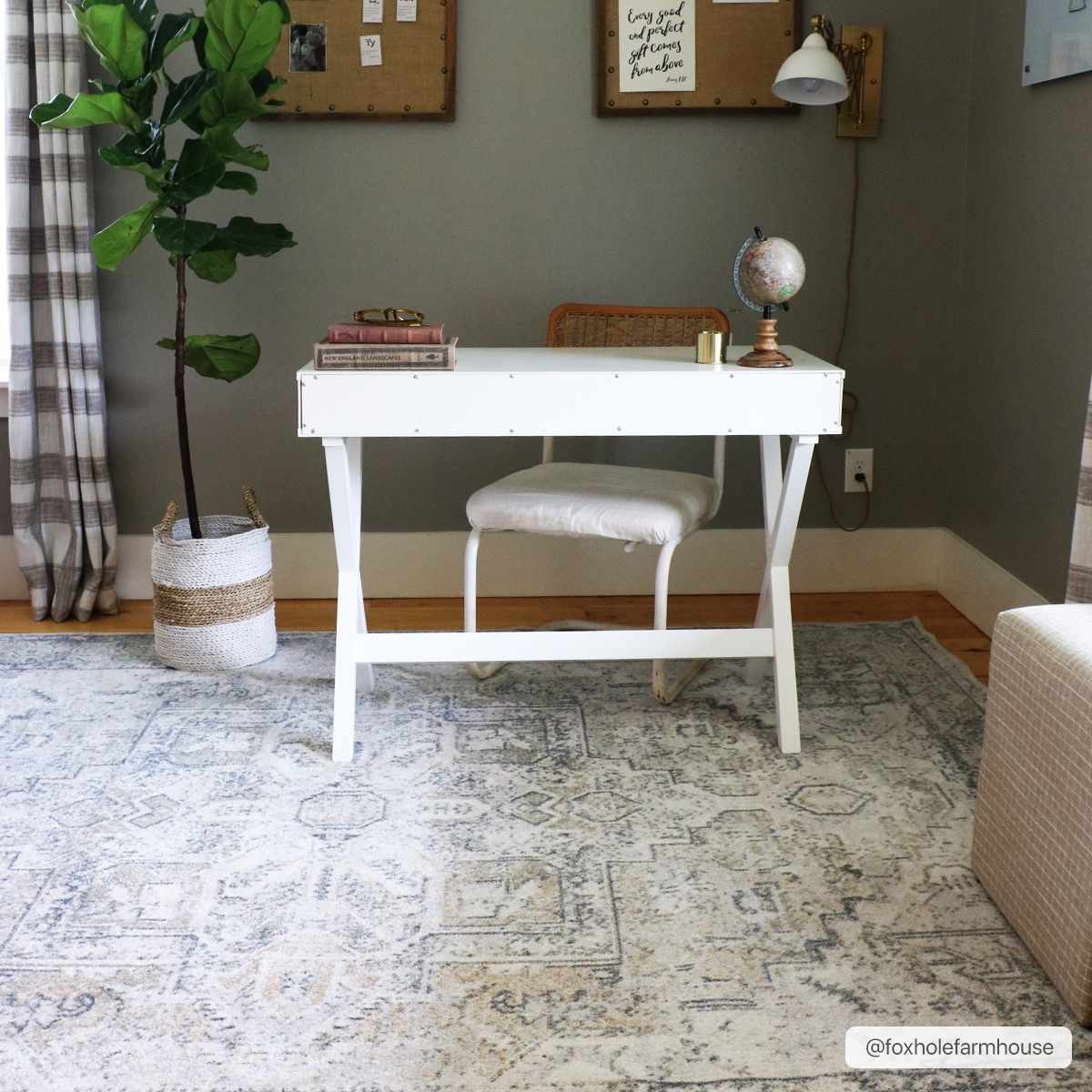 Olive Hera Washable Area Rug - Decor Addict, LLC