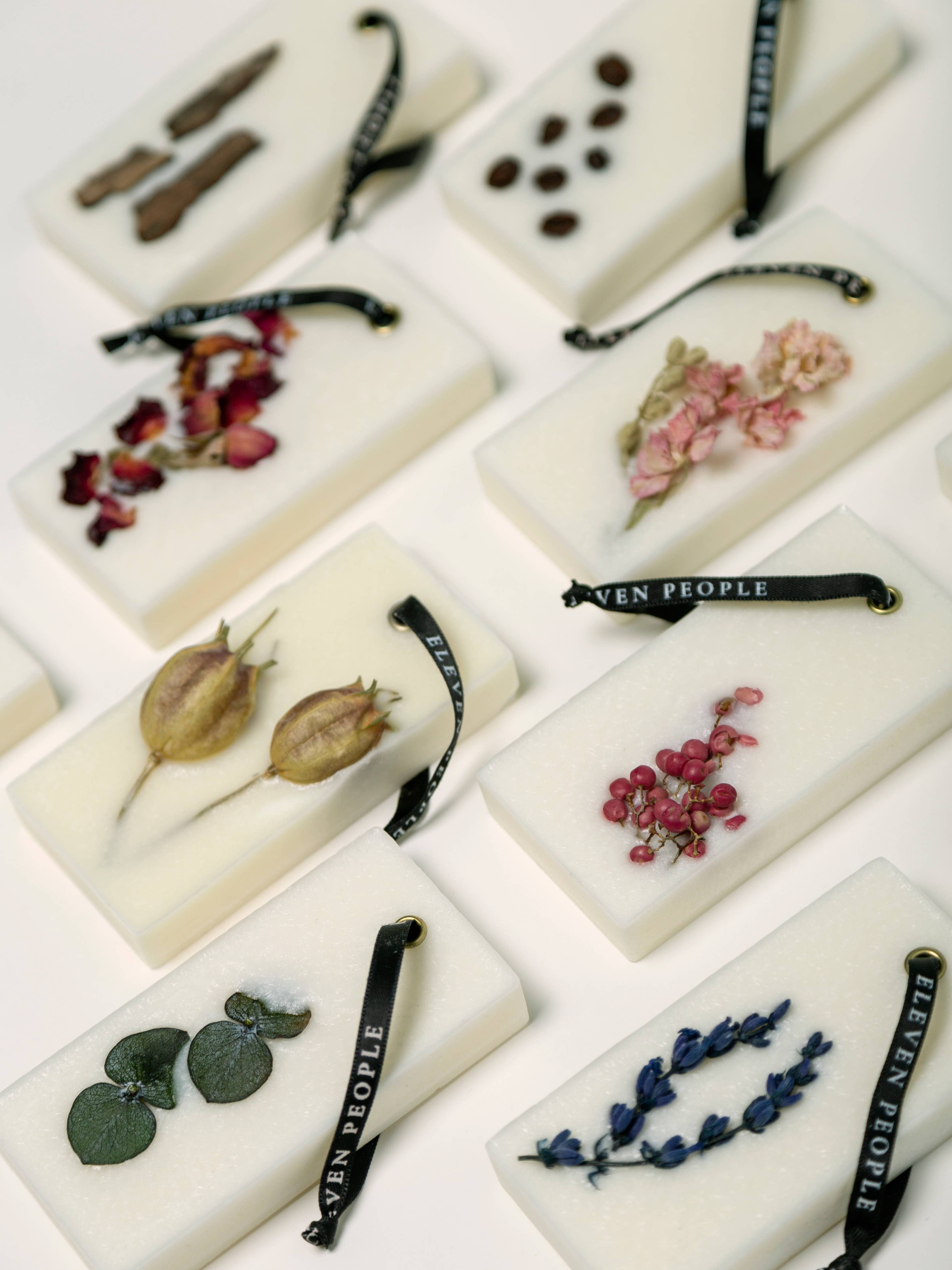 03 Lavender Palo Santo and Saffran. Closet Wax Bar Freshener: Large - Decor Addict, LLC