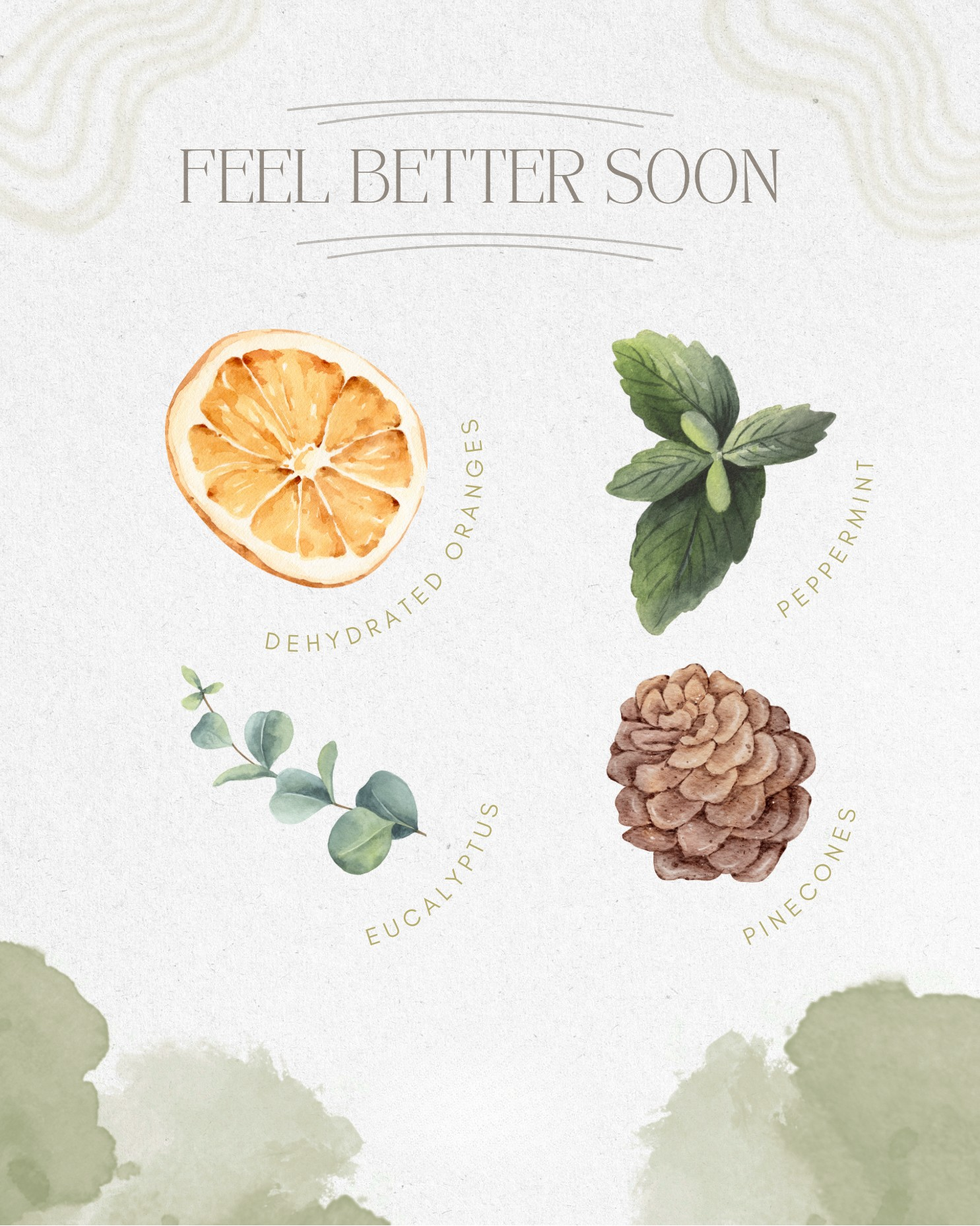 Feel Better Soon Simmer Pot | Orange Peppermint Eucalyptus - Decor Addict, LLC