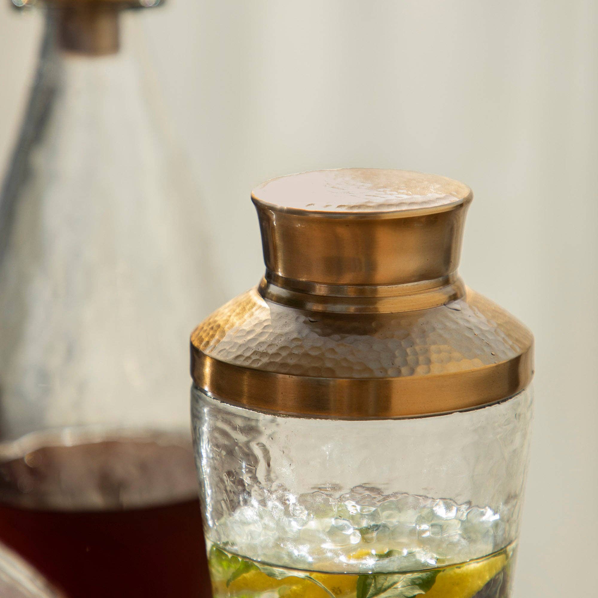 Pebbled Cocktail Shaker - Decor Addict, LLC