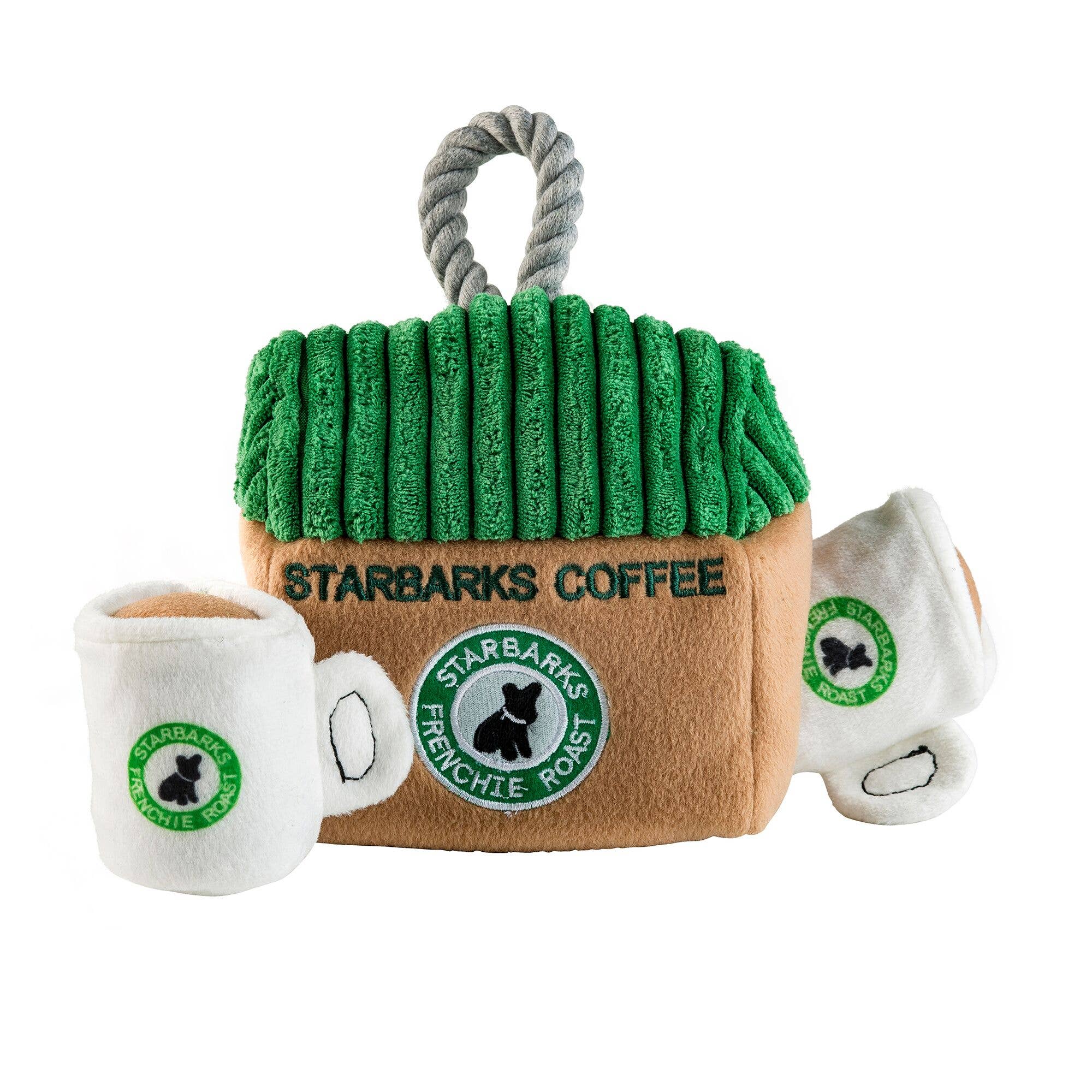 Starbarks Coffee House Burrow Dog Toy - Decor Addict, LLC