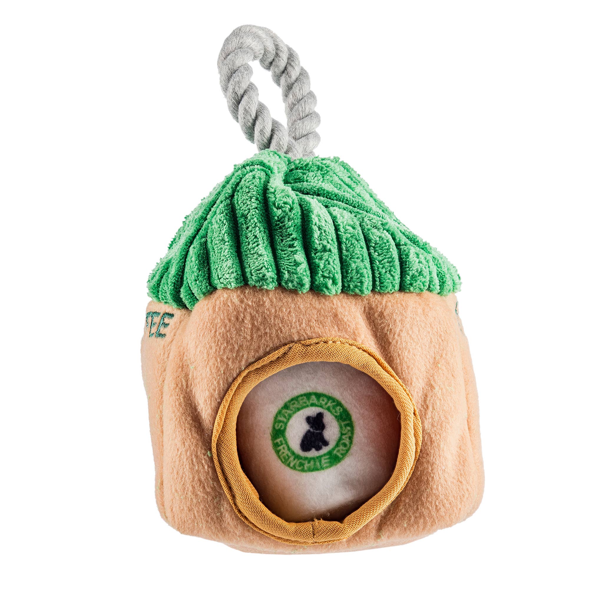 Starbarks Coffee House Burrow Dog Toy - Decor Addict, LLC