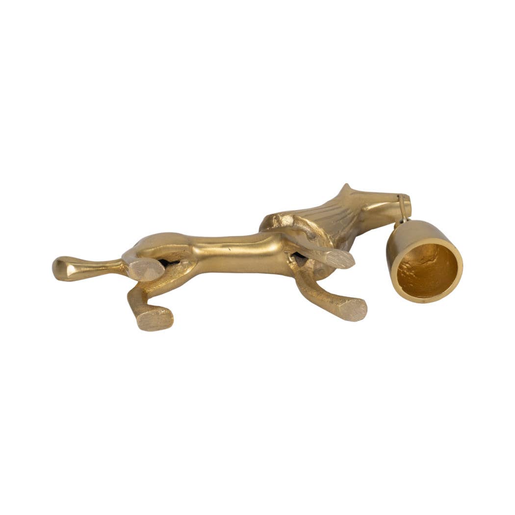 Metal Unique Elegant Lion Candle Snuffer - Gold, 5 in. - Decor Addict, LLC