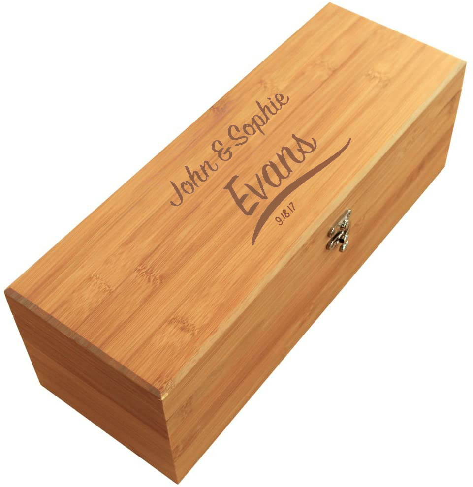Bamboo Wine Gift Box Set & Accessories - Decor Addict, LLC