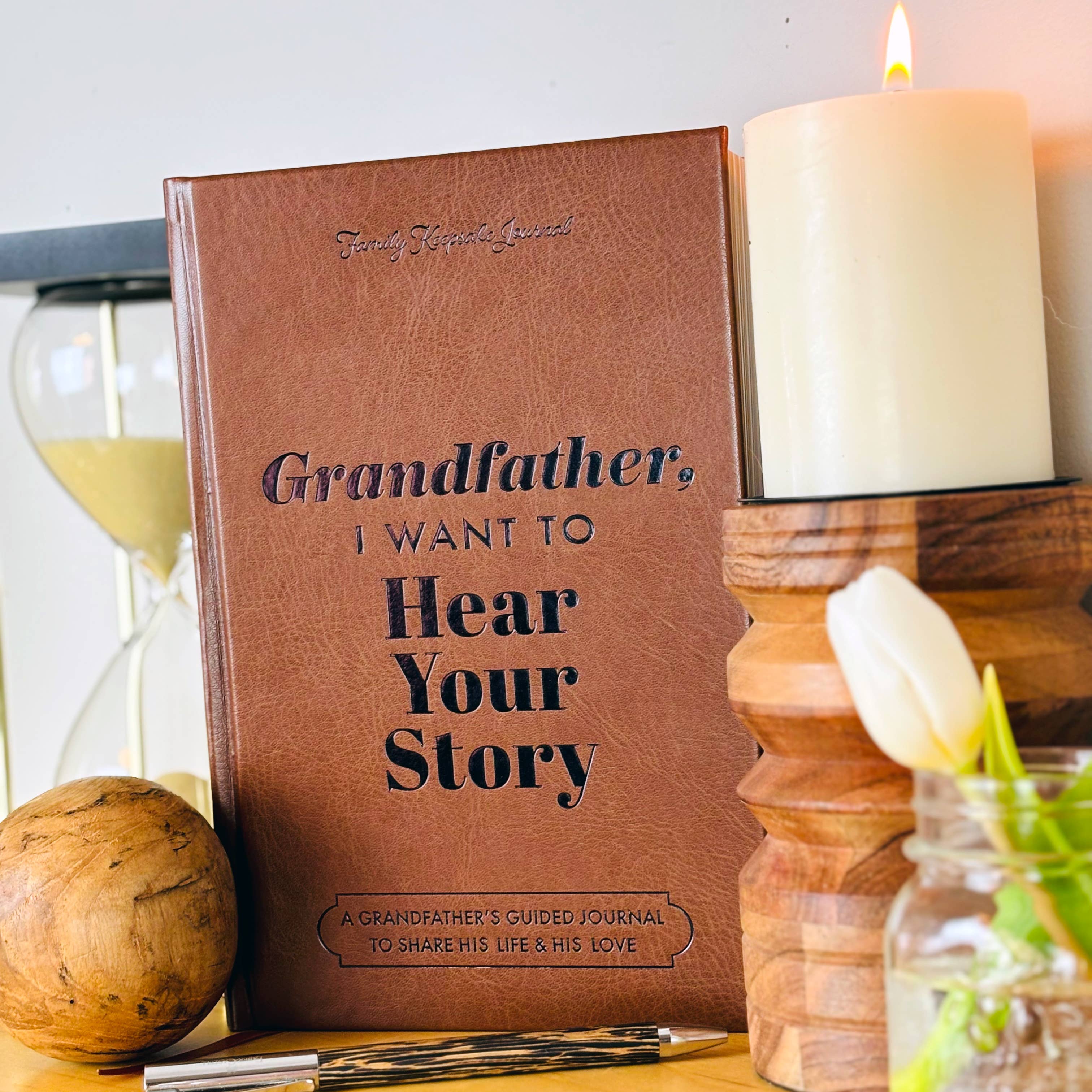 Grandfather, I Want to Hear Your Story; Heirloom Edition - Decor Addict, LLC