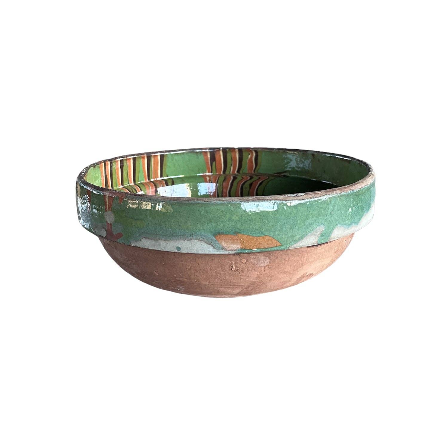 Cottage Crafted Bowl: Marbleized Cream / Medium