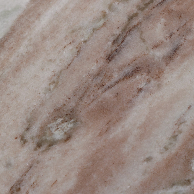 12x4" Torronto Marble Cake Stand, Brown/Ivory - Decor Addict, LLC