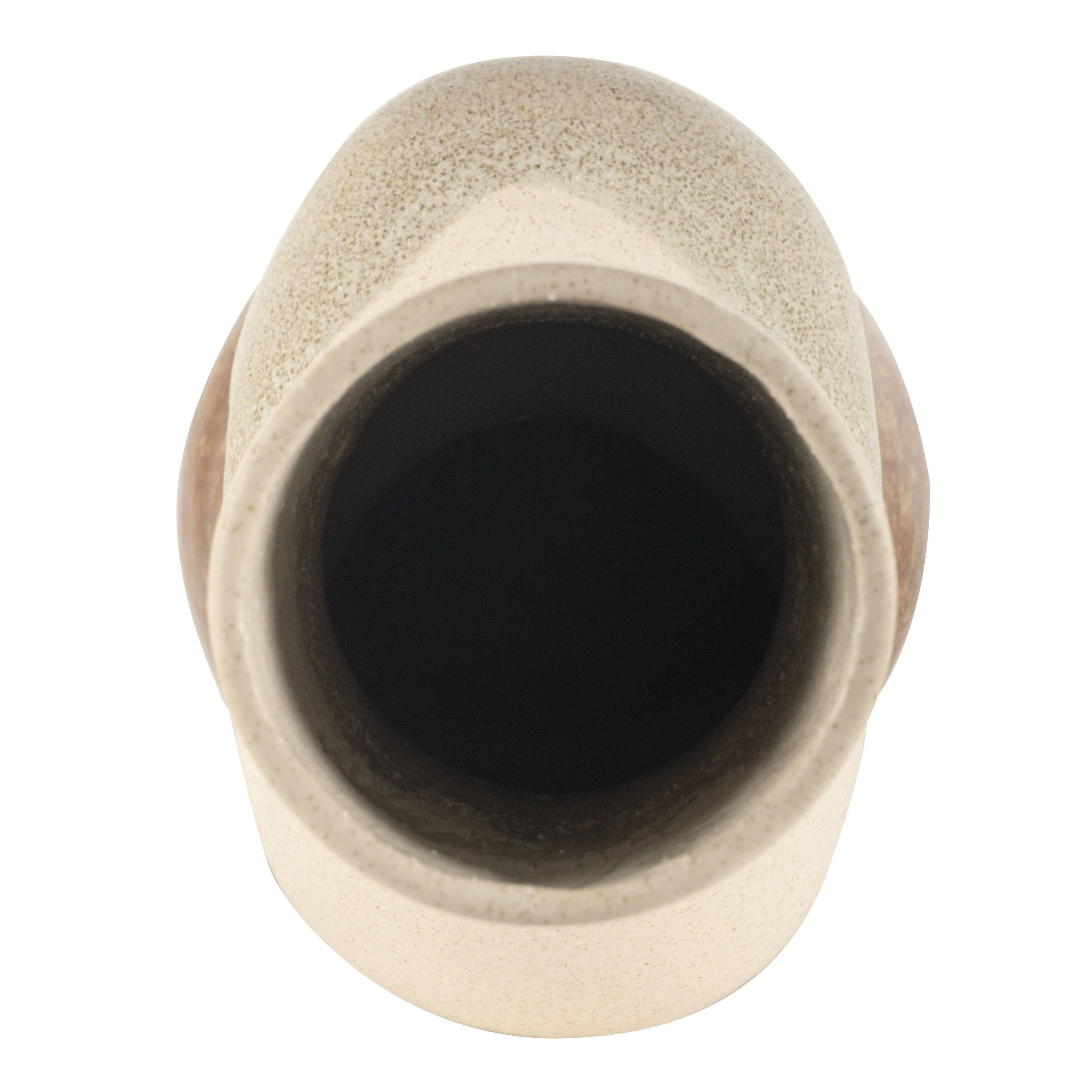 Montego Ceramic Floor Vase, Large - Decor Addict, LLC