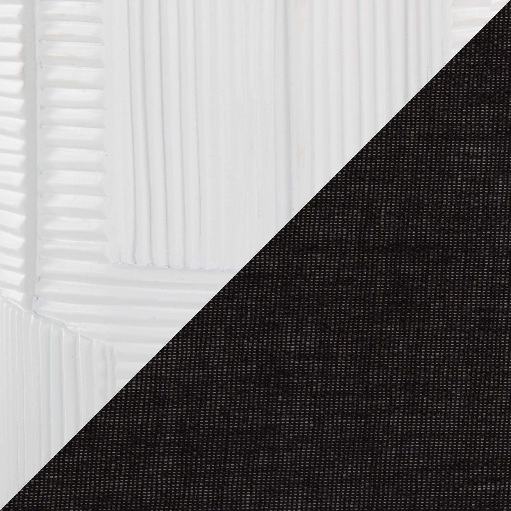 Petra 26" Polyresin Table Lamp - Set of 2: Cream Polyresin, Black Metal, Black Linen - Decor Addict, LLC