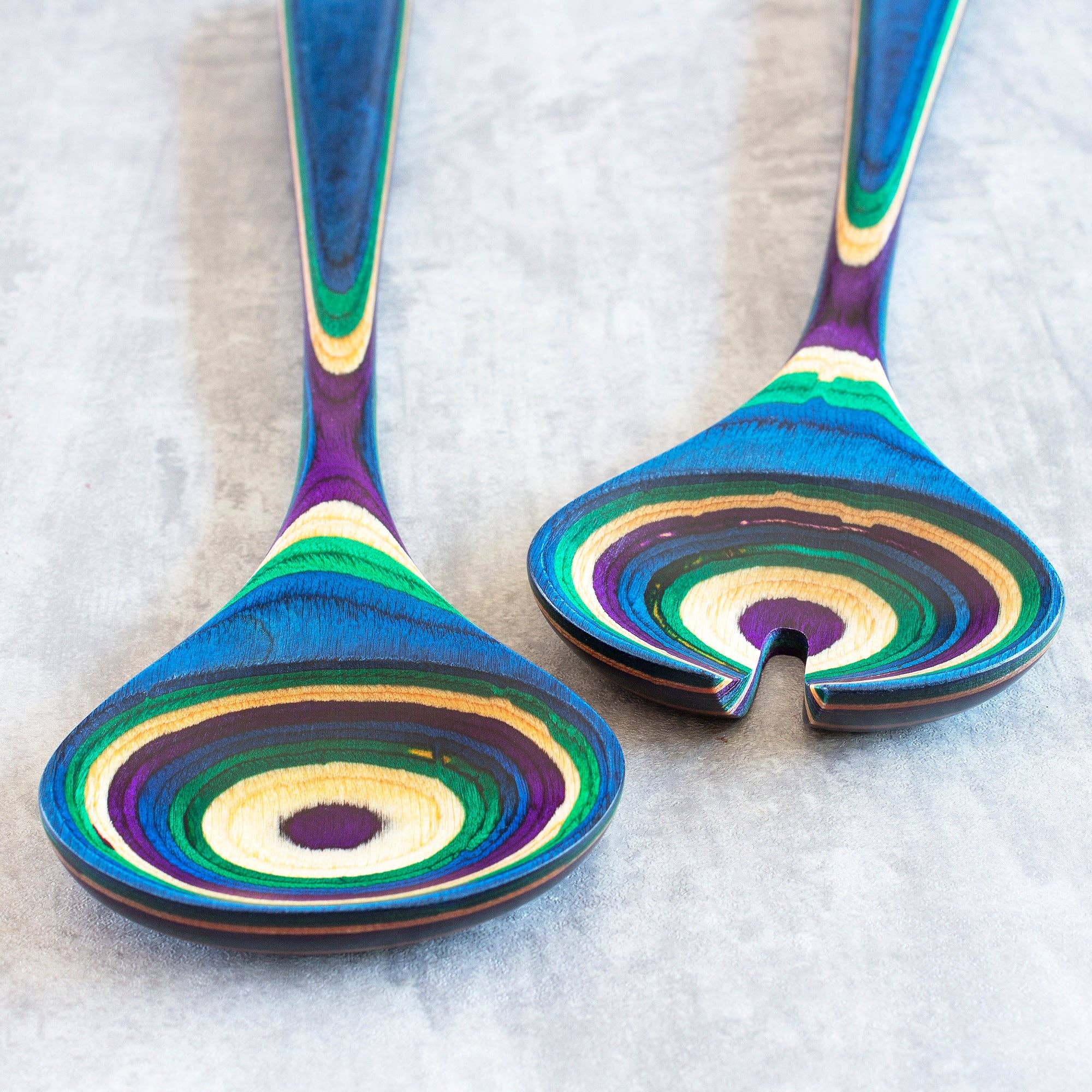 Baltique® Mumbai Collection Salad Salad Serving Utensil Set - Decor Addict, LLC