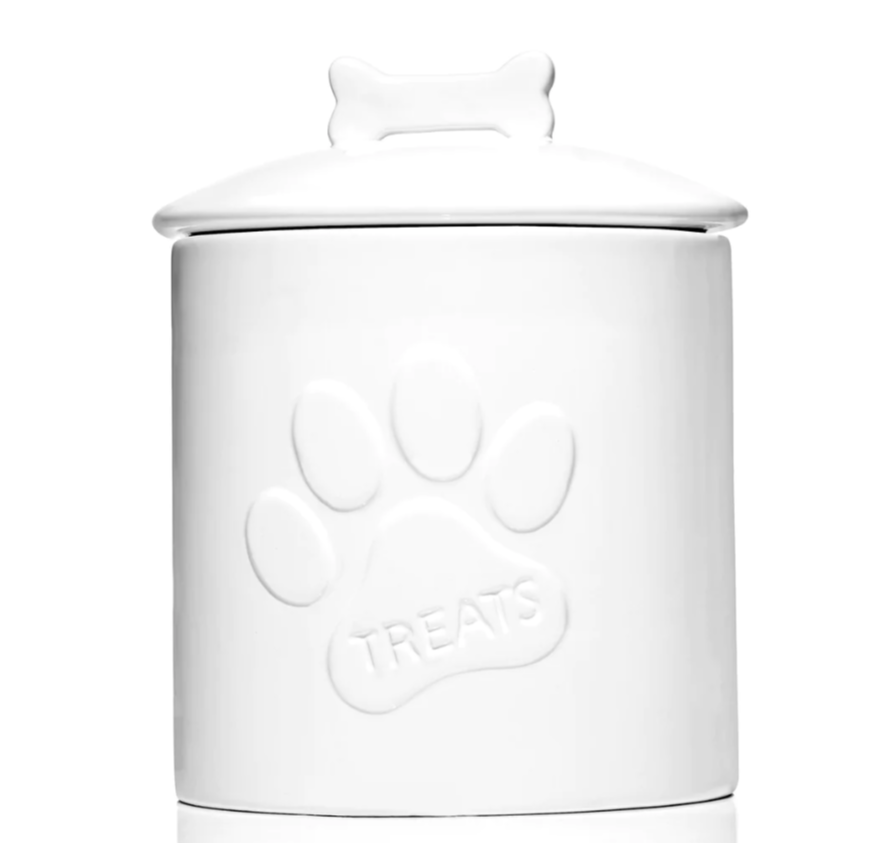 Tail Wagging Treat Canister - Pet Canister - Decor Addict, LLC