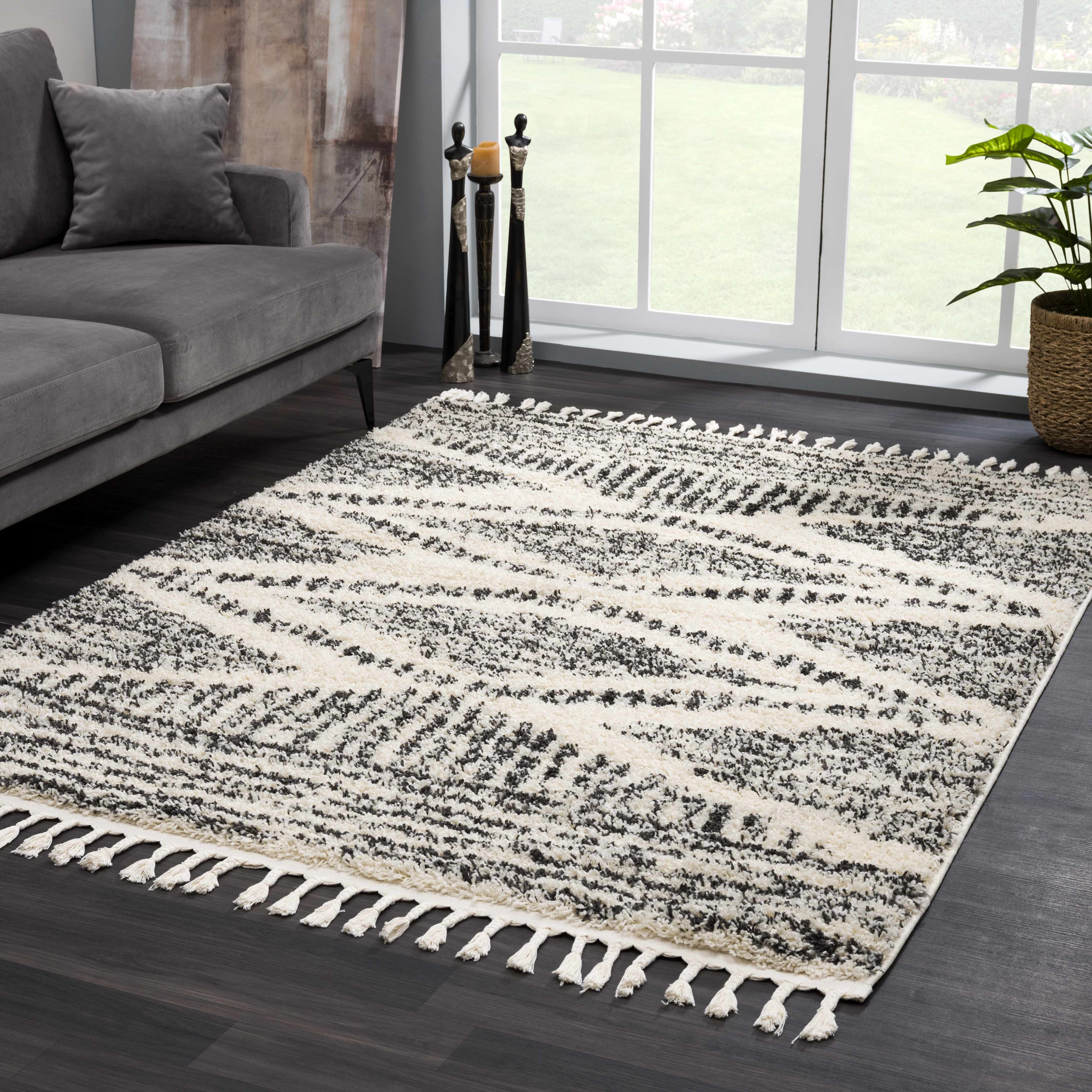Fishhook Berber Shag Carpet - Decor Addict, LLC