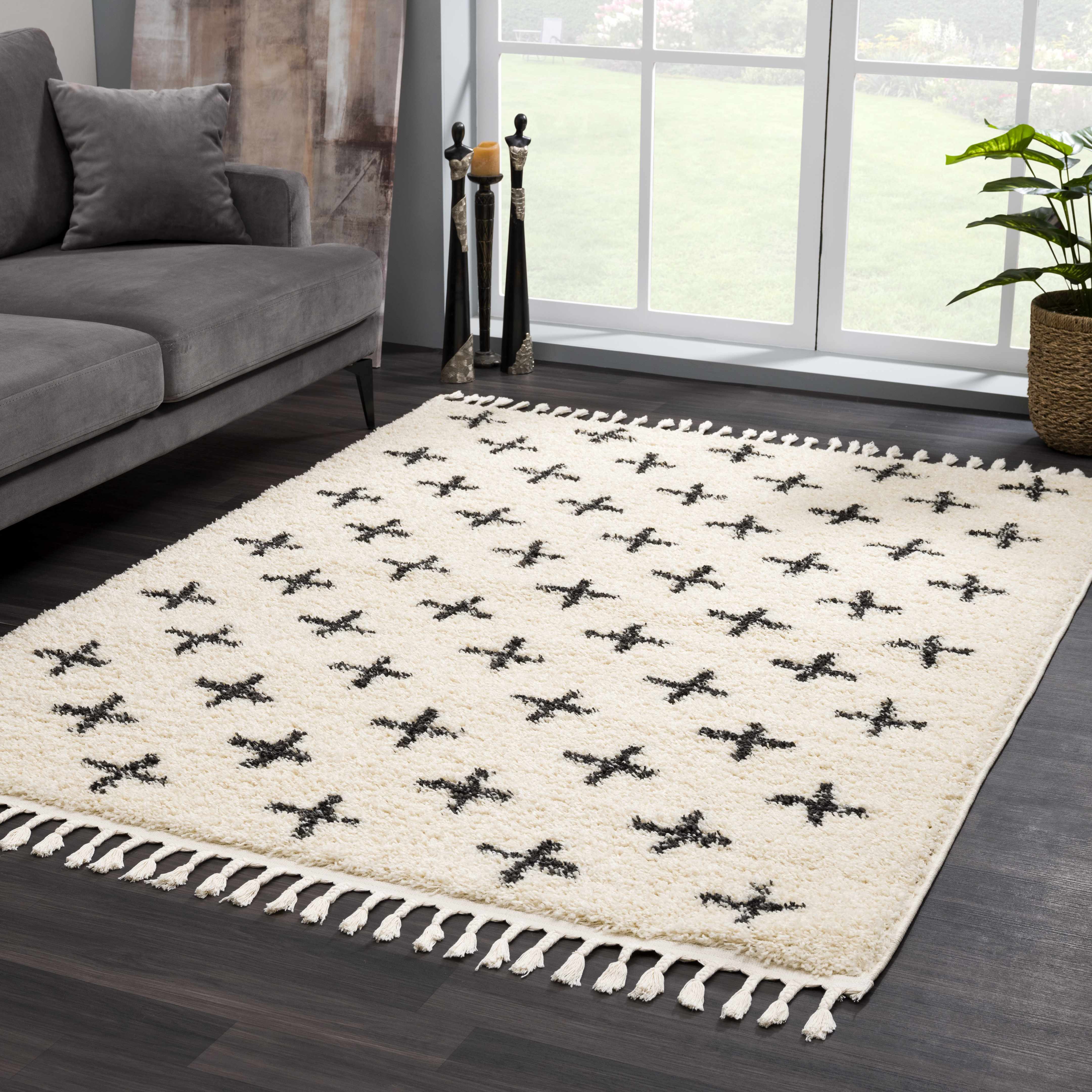 Alstead Shag Area Rug - Decor Addict, LLC