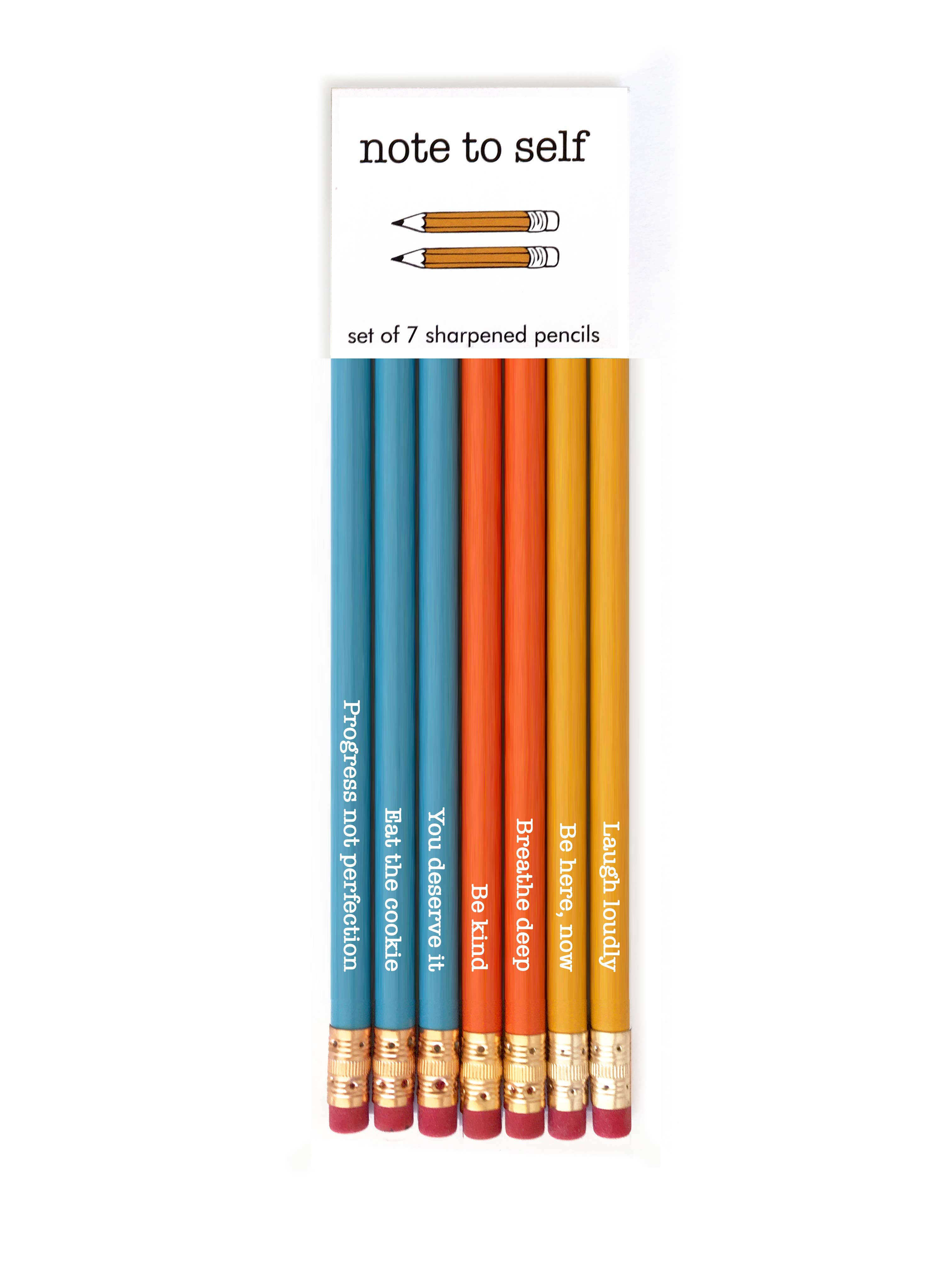 NOTE TO SELF PENCIL SET - Decor Addict, LLC