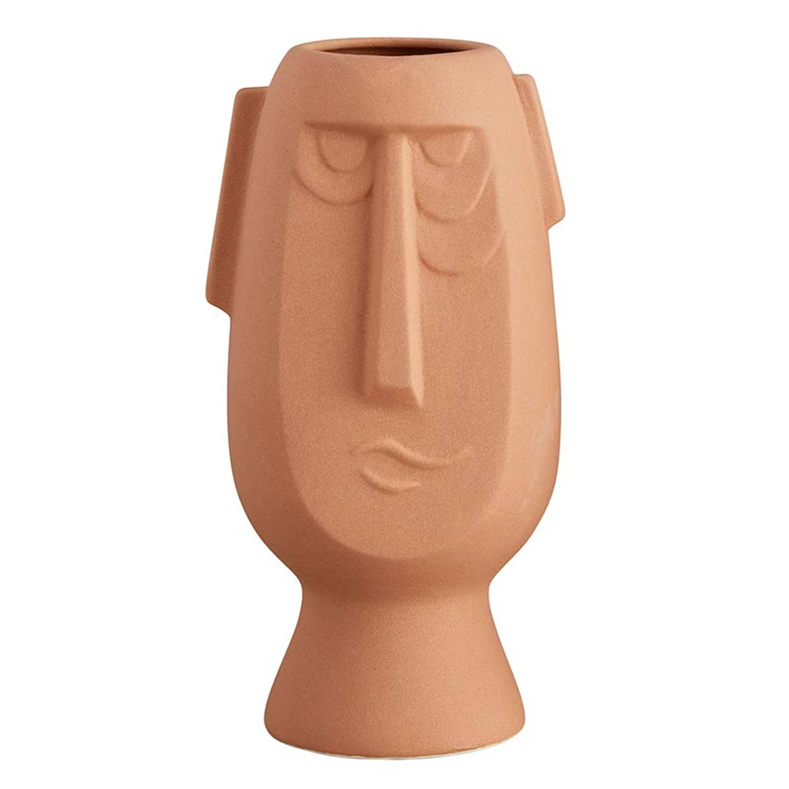 Ceramic Long Face Pot - Decor Addict, LLC