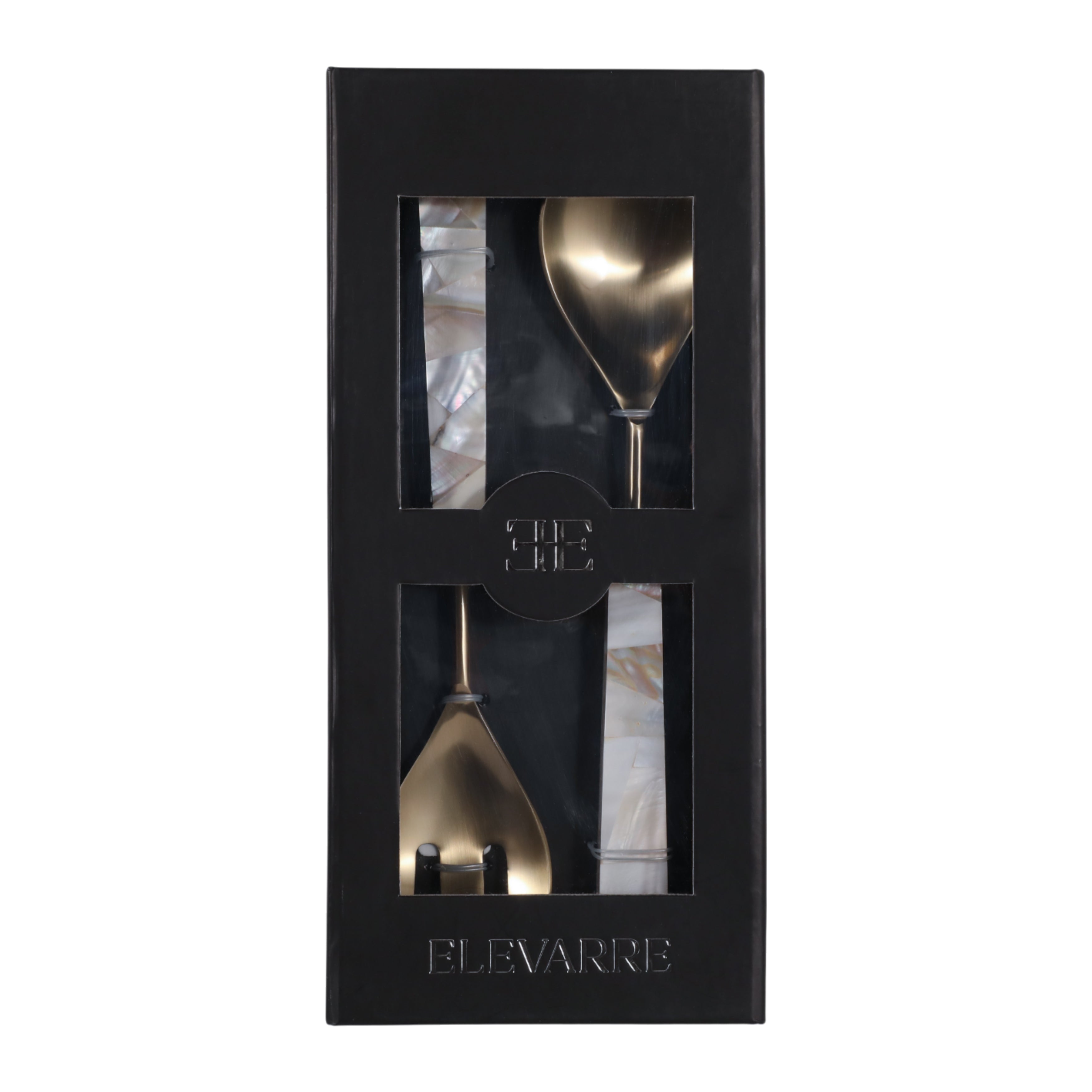 Carvermoor White Serving Set, 11 Inch, Set of 2 view 3