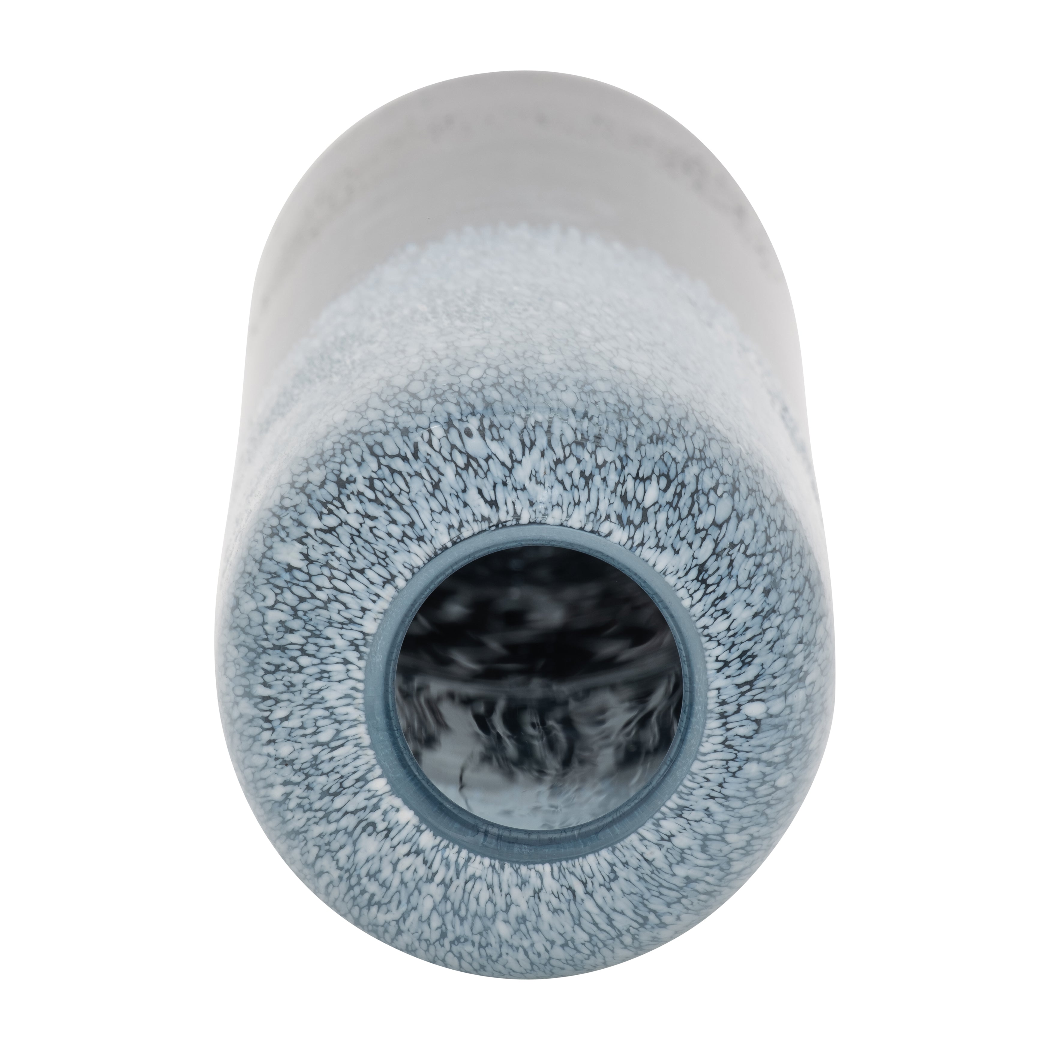 Glass, 17" Ombre Vase, Multi - Decor Addict, LLC