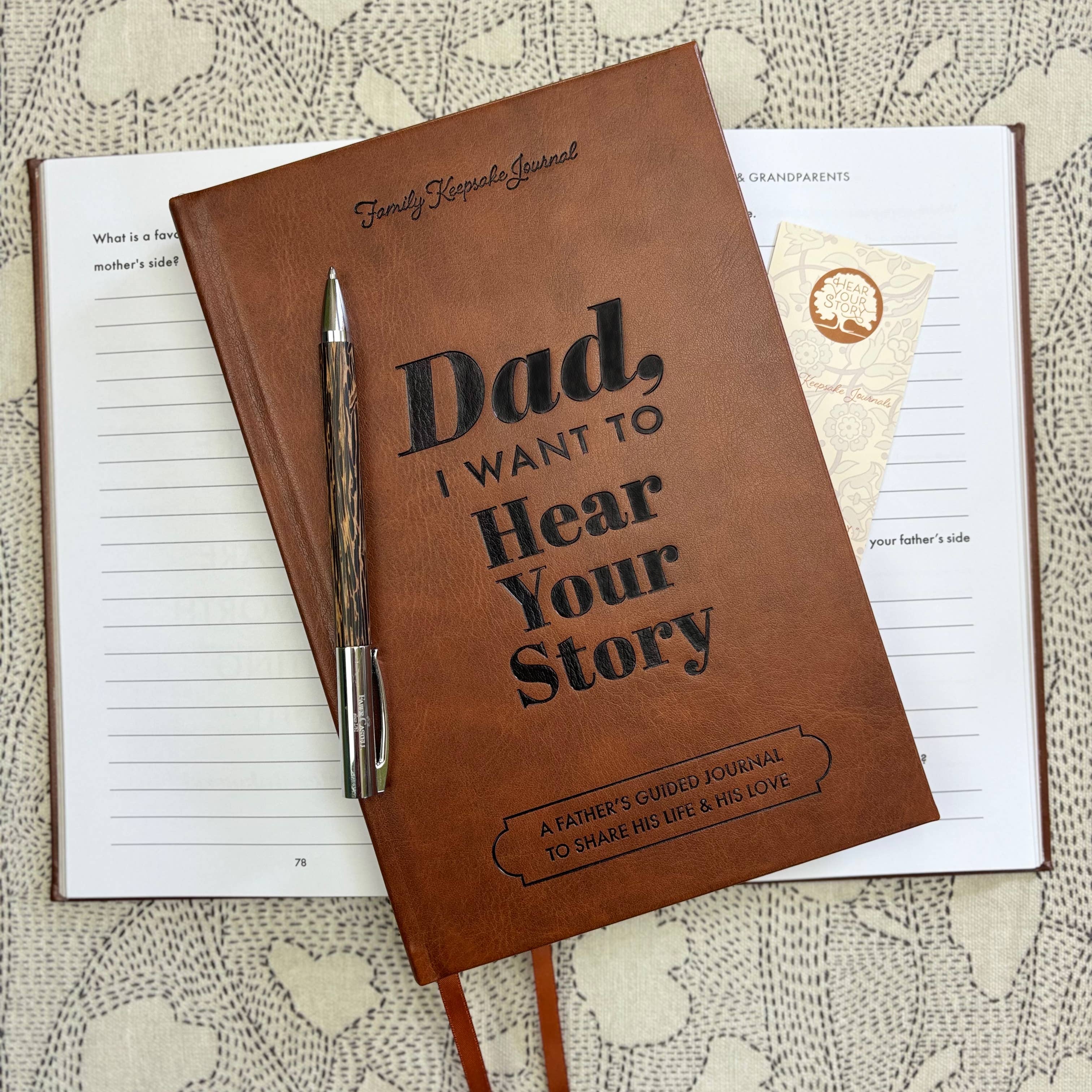 Dad, I Want to Hear Your Story: Heirloom Collection Edition - Decor Addict, LLC