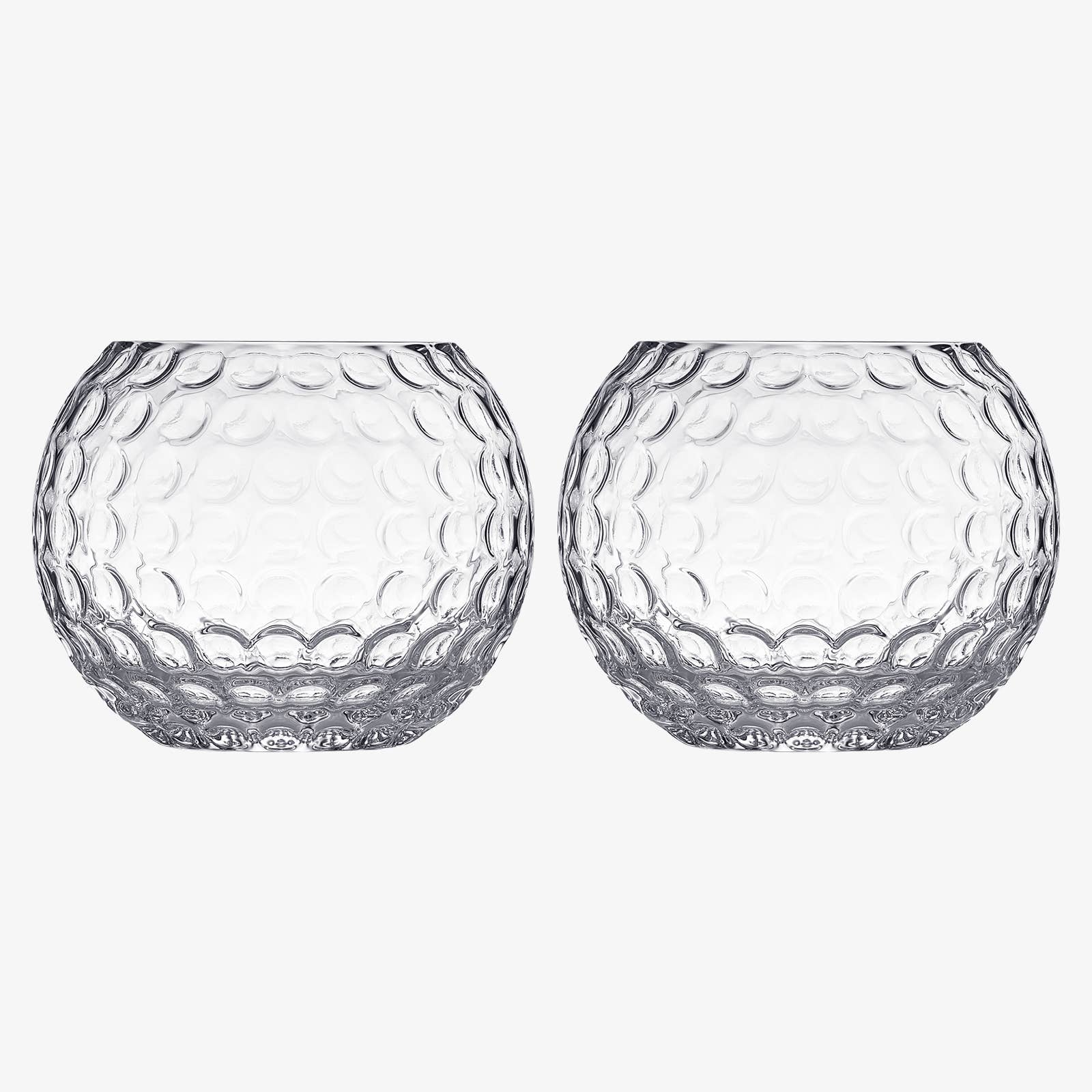 Golf Ball Whiskey Glass | Set of 2 | 450 mL - Decor Addict, LLC