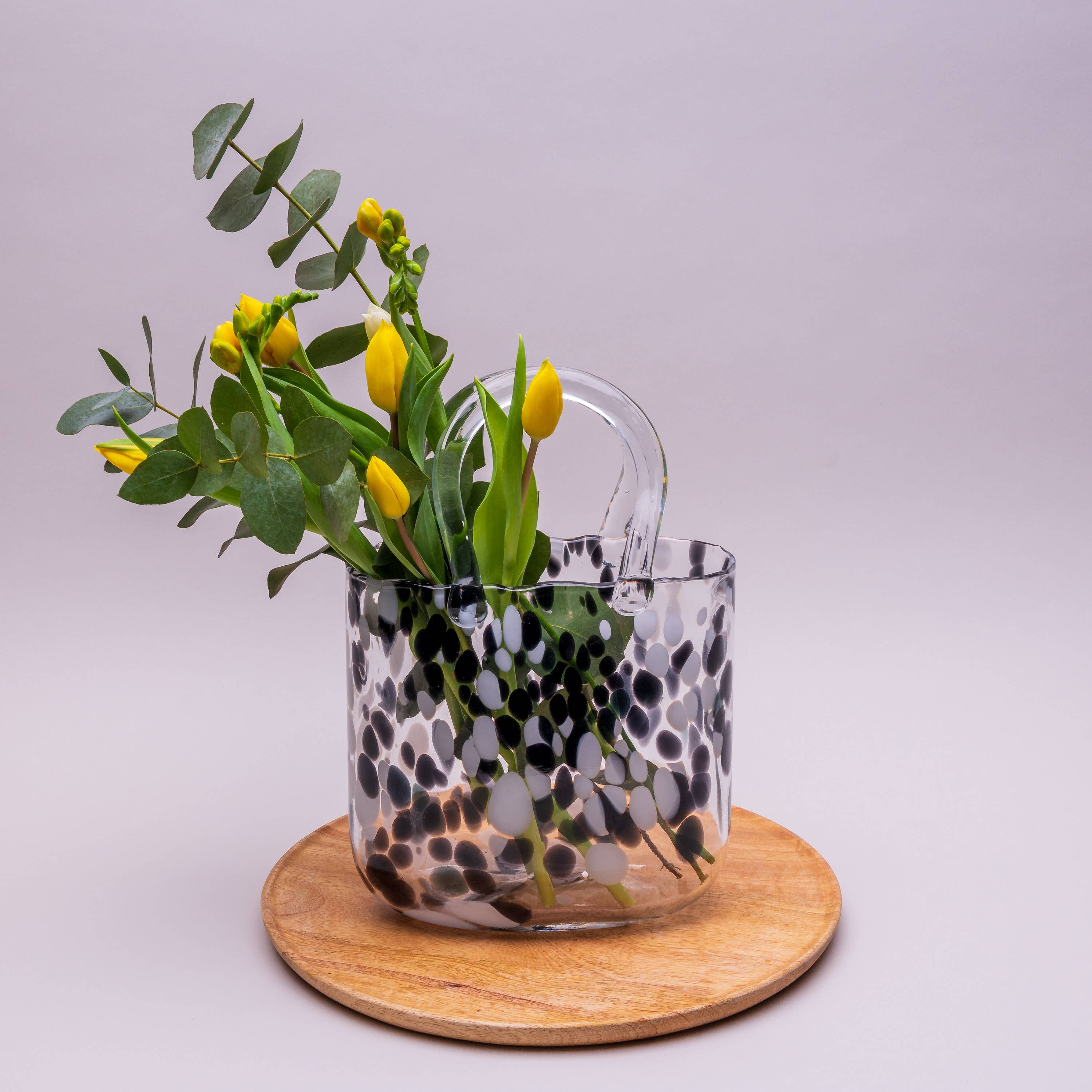 UK: Dalmatian Handbag Vase: Large - Decor Addict, LLC