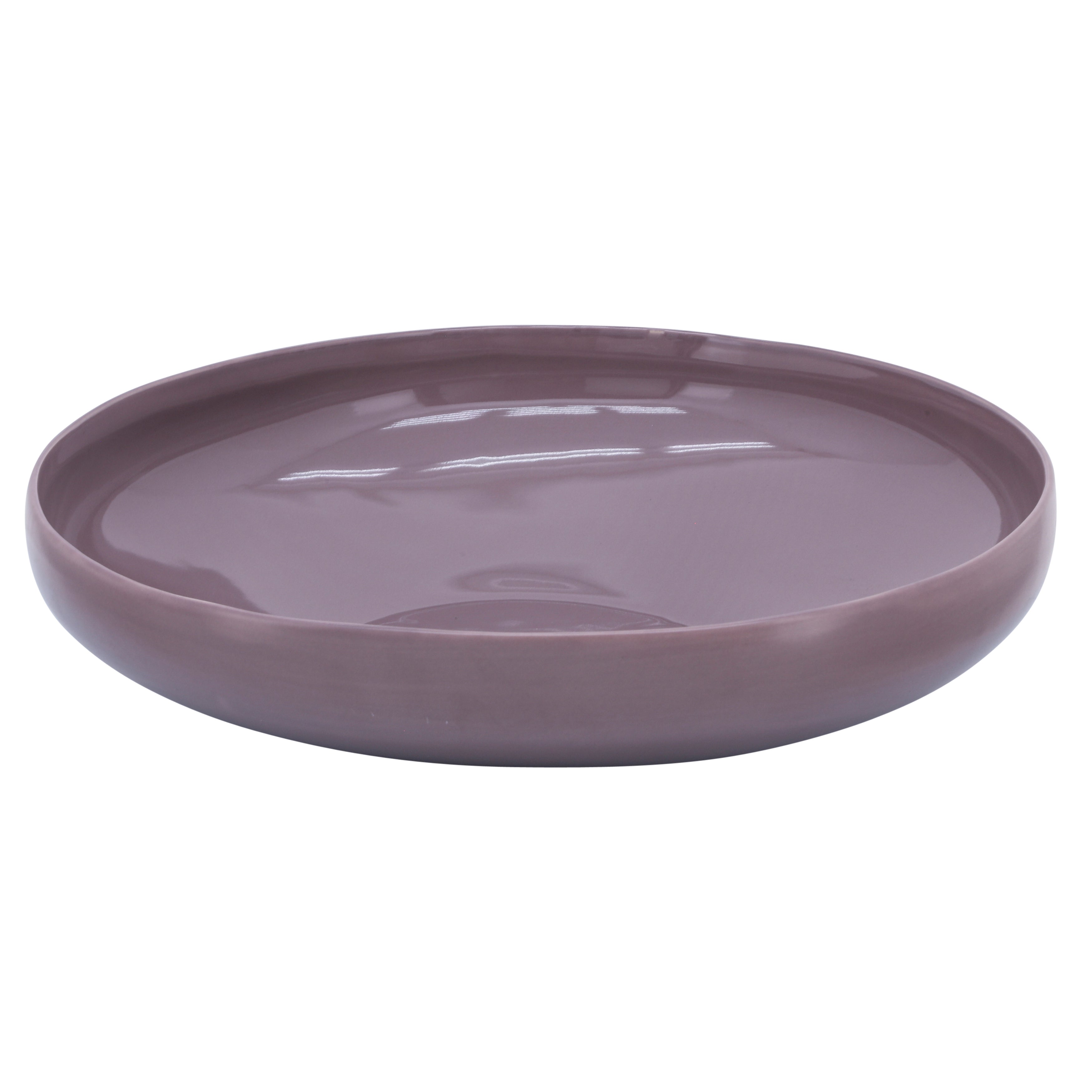 S/2 Organic Bowls 12/15", Lavander - Decor Addict, LLC