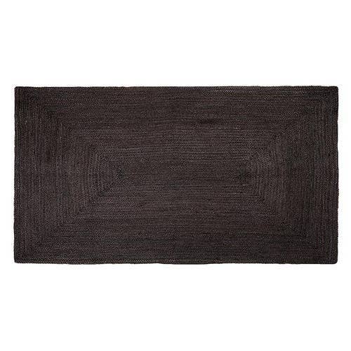 Black Jute Braided Rug - Extra Large - Decor Addict, LLC
