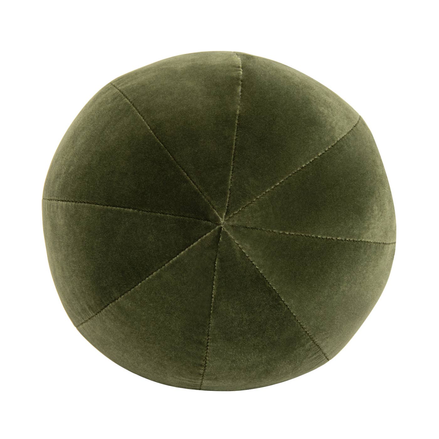 Luna 12" Round Sphere Accent Ball Throw Pillow: Fawn Brown - Decor Addict, LLC