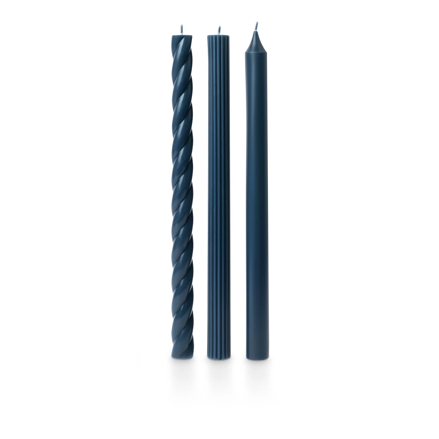 ILLUME Beautifully Done Unscented Assorted Candle Tapers 3-Pack - Decor Addict, LLC