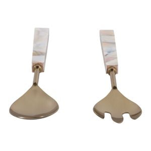 Sebring Mother of Pearl Salad Servers (Set of 2)