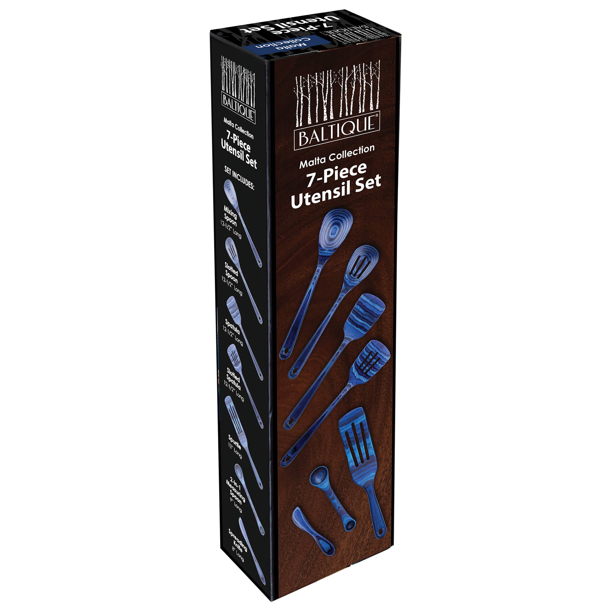 Baltique® Malta 7-Pc. Cooking Utensil Set - Decor Addict, LLC