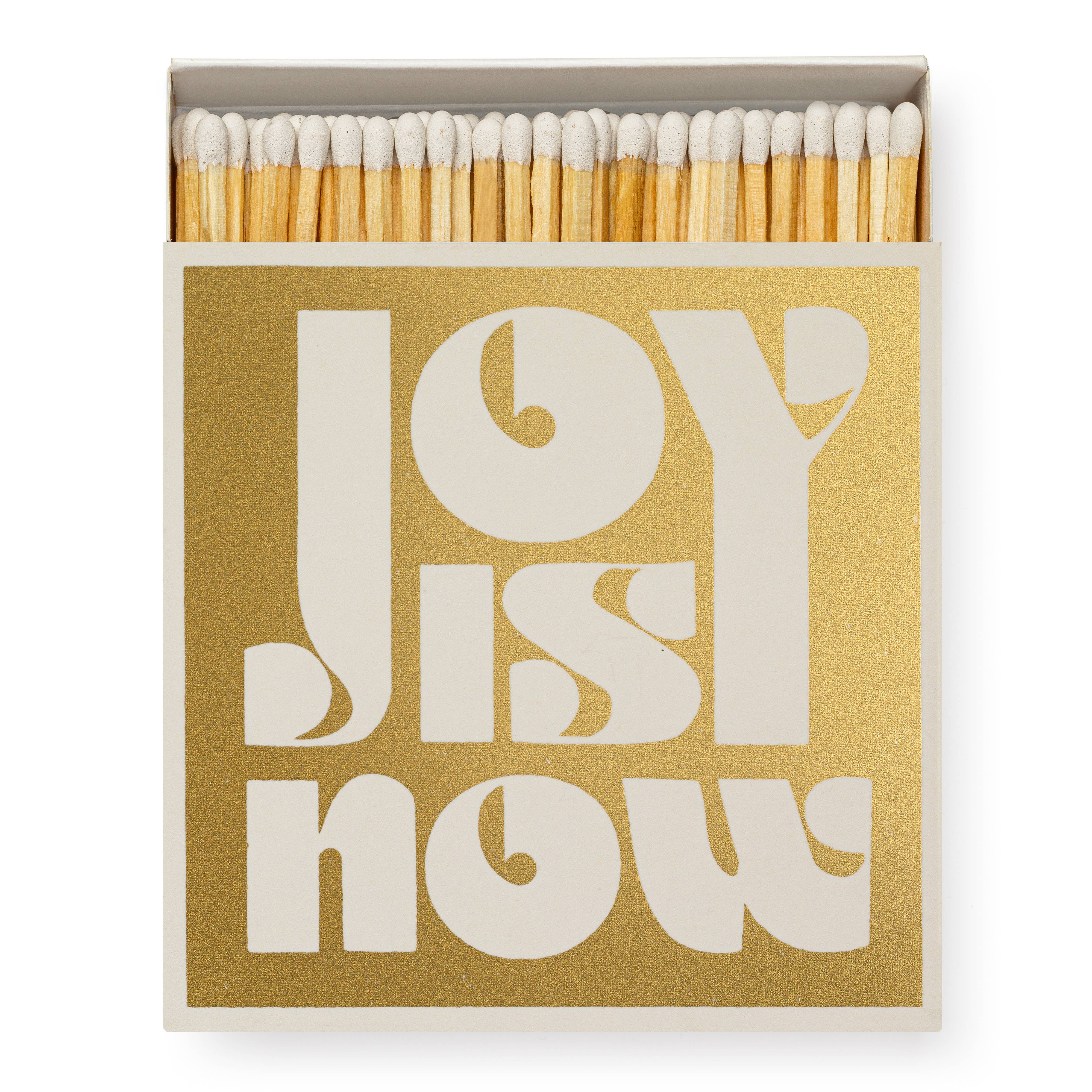 Joy is Now | Square - Safety Matches π