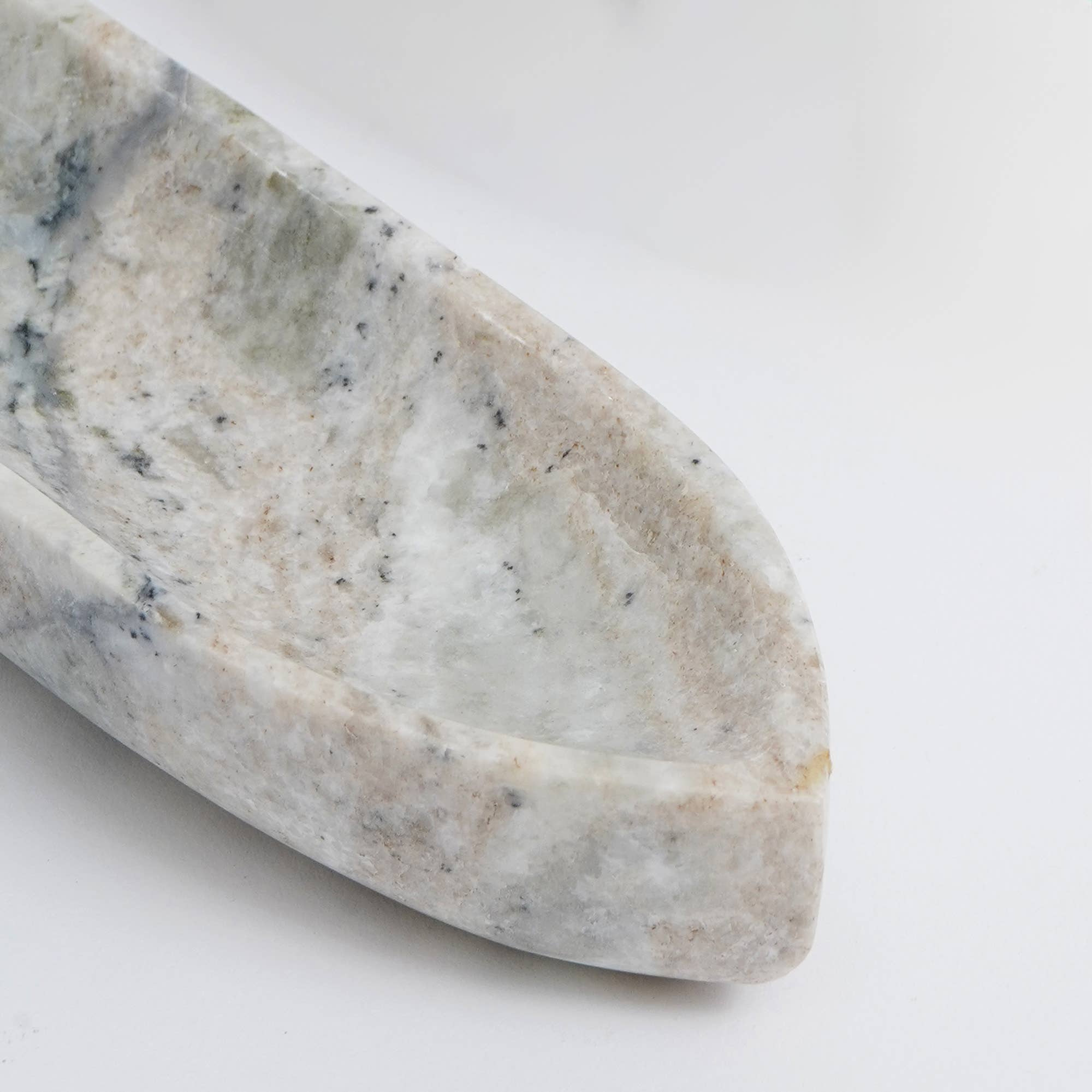 Realis " m Sleek Large White Marble Tray - 16x2.5x1.5 - Decor Addict, LLC