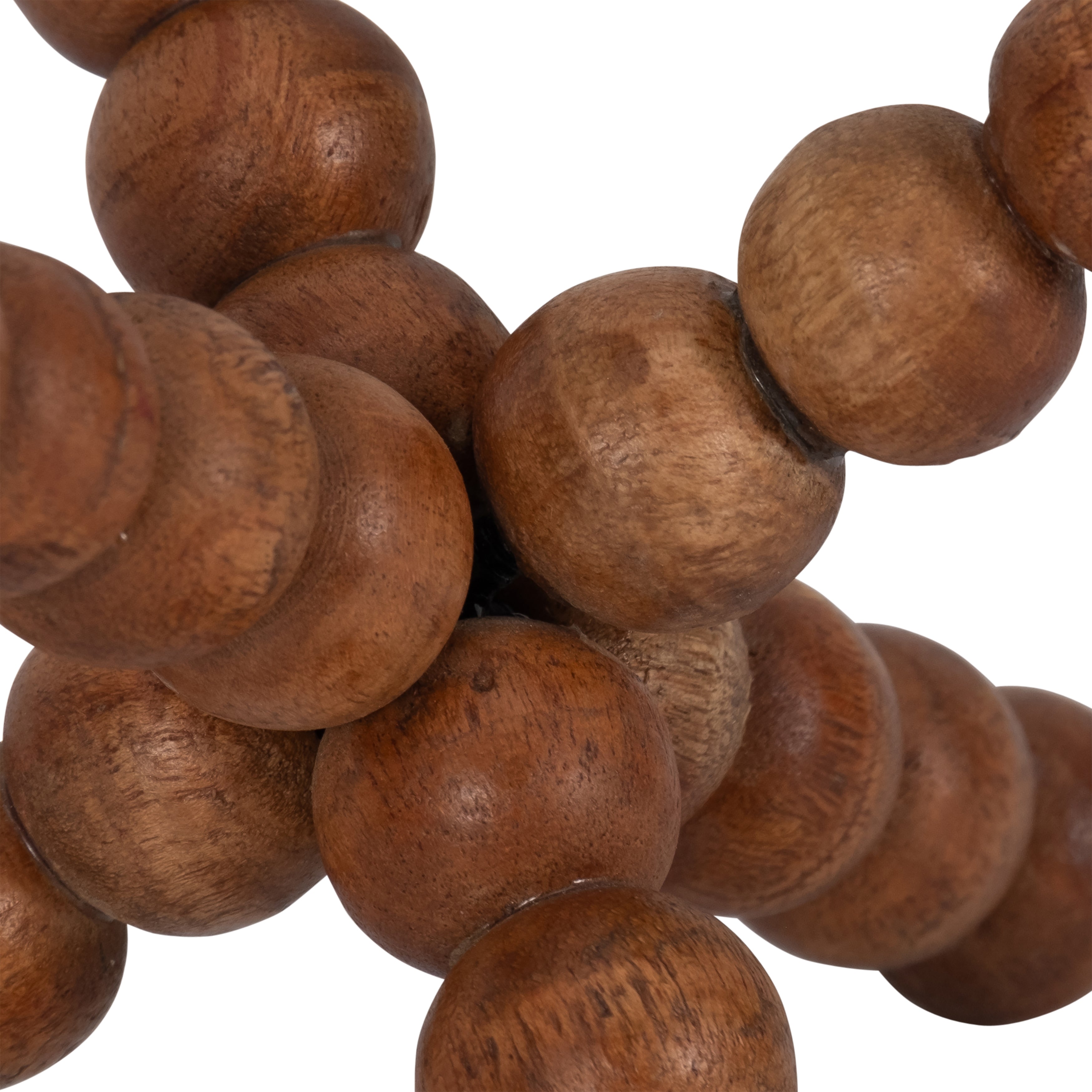 Wood, 6" Beaded Jack, Natural - Decor Addict, LLC