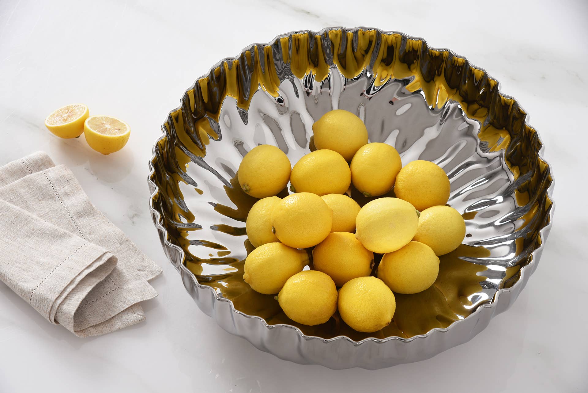 Extra Large Shallow Bowl - Decor Addict, LLC