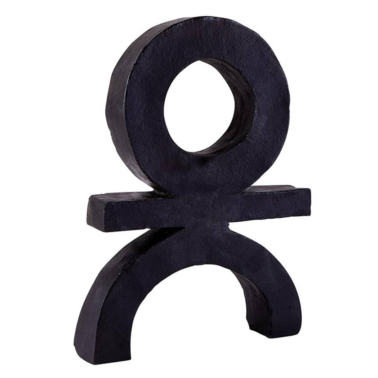 Black Terracotta Statue - Decor Addict, LLC