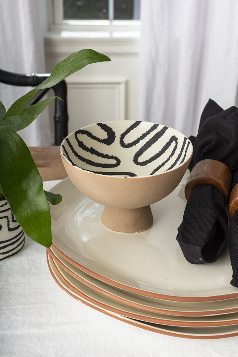 Calypso Compote 6"x 4.25 - Decor Addict, LLC