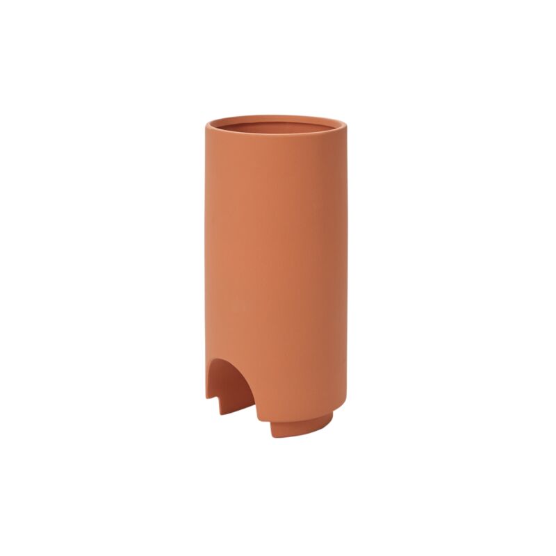 Lucca Stacking Planter - Medium Cylinder — 11" x 17.25" - Decor Addict, LLC