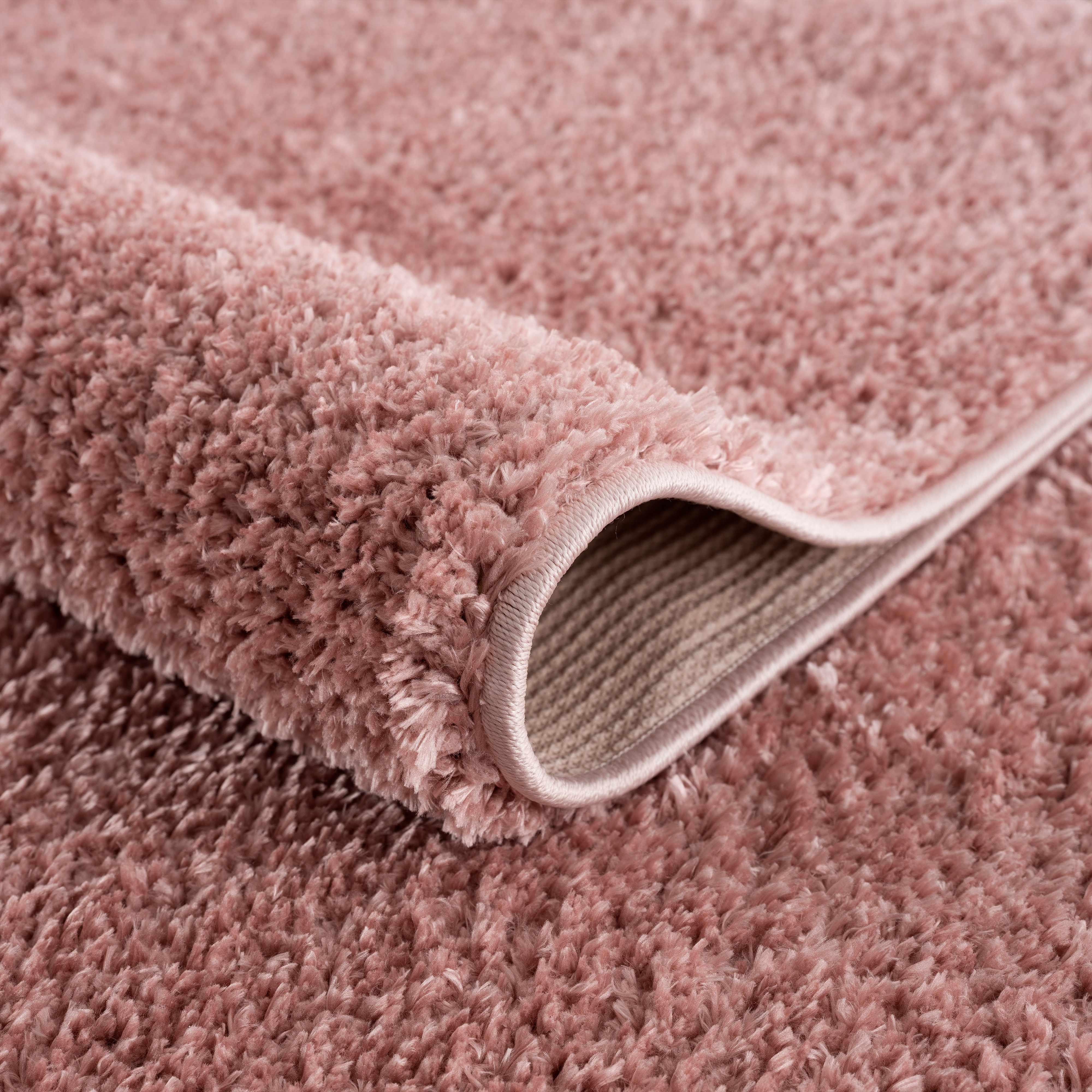 Judy Pink Washable Plush Rug - Decor Addict, LLC