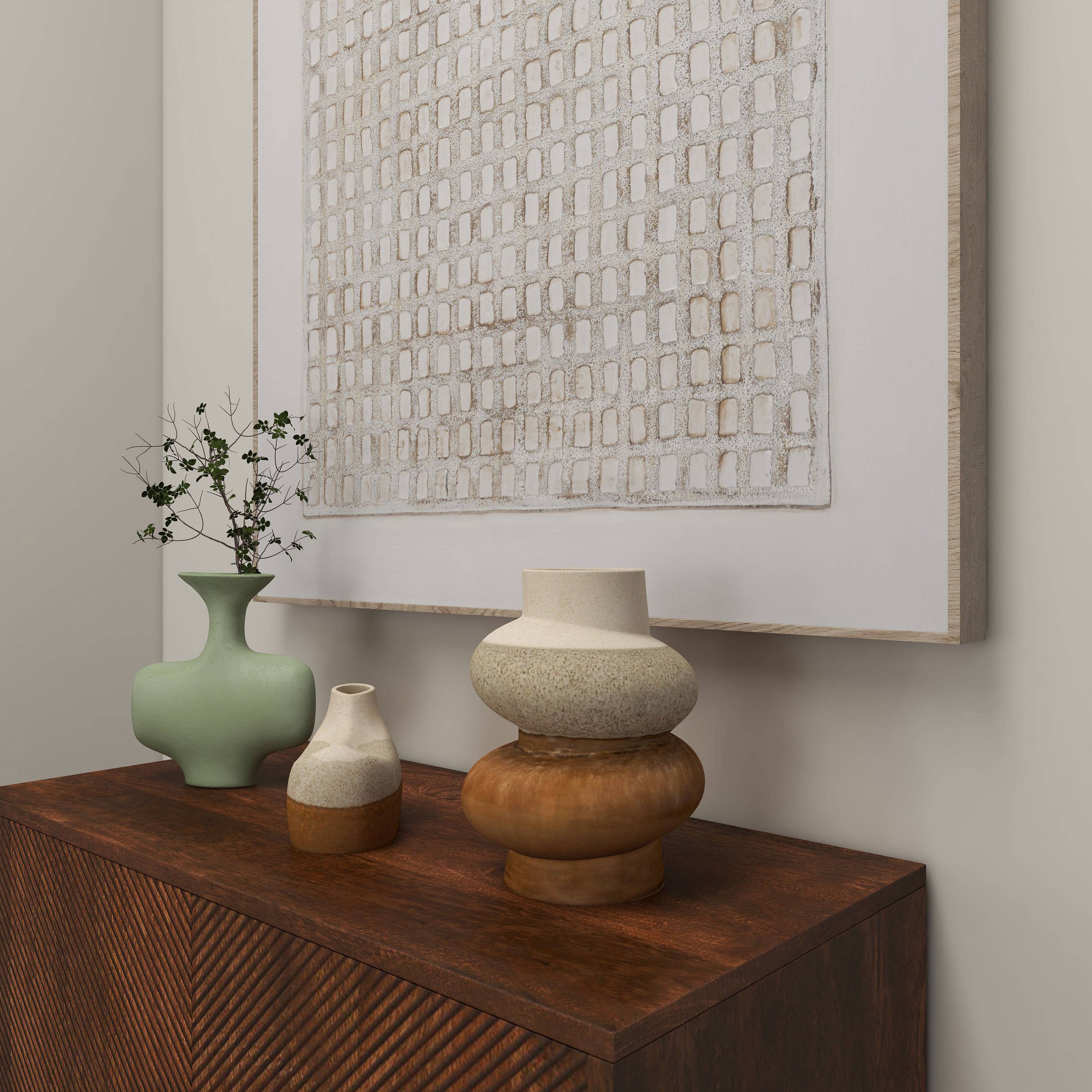 Balkan Ceramic Table Vase - Decor Addict, LLC