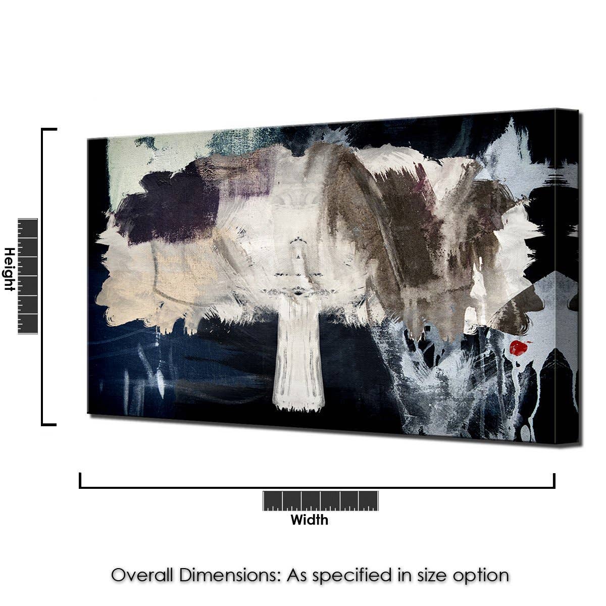 Inkd XXI' Canvas Art: 40 inches High x 30 inches Wide - Decor Addict, LLC