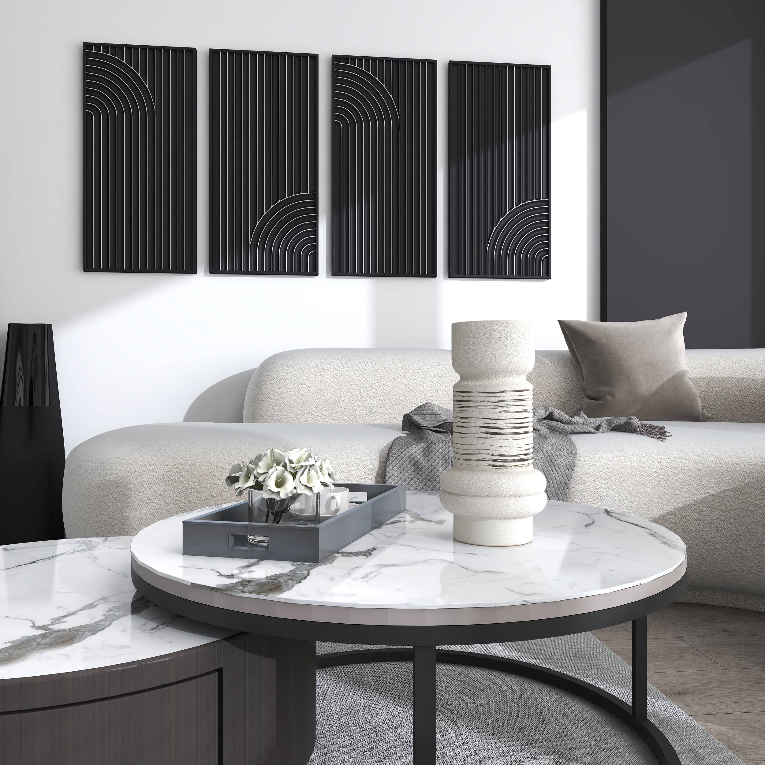 Linden Ceramic Table Vase, Large - Decor Addict, LLC